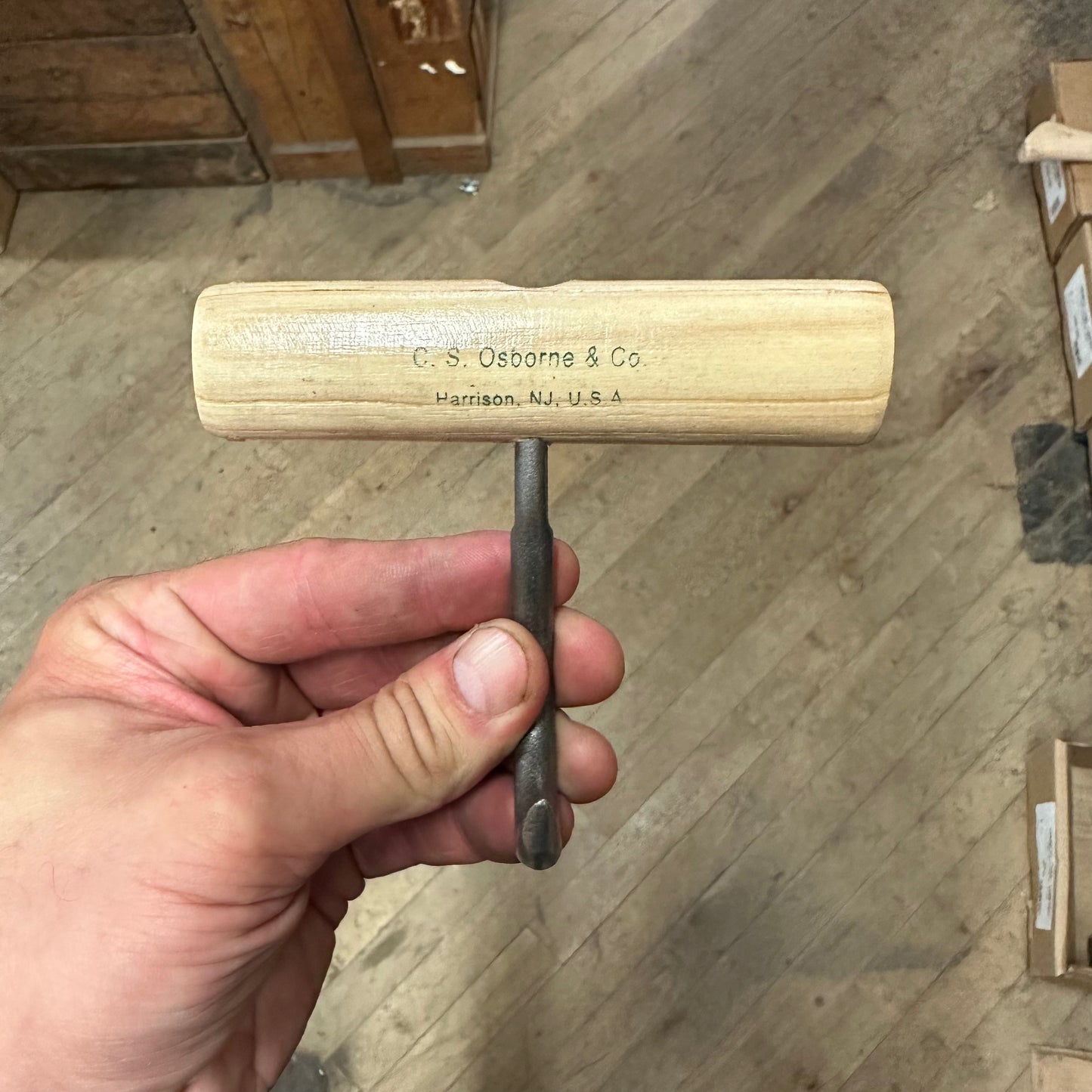 C.S. Osborne Bag Hook w/ 3in Blade (299H-3)