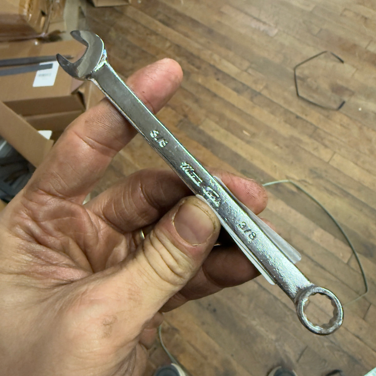 Martin 3/8" Drop Forged Long Pattern Combination Wrench 12pt. (1160)