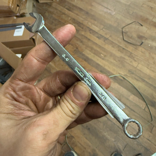 Martin 3/8" Drop Forged Long Pattern Combination Wrench 12pt. (1160)