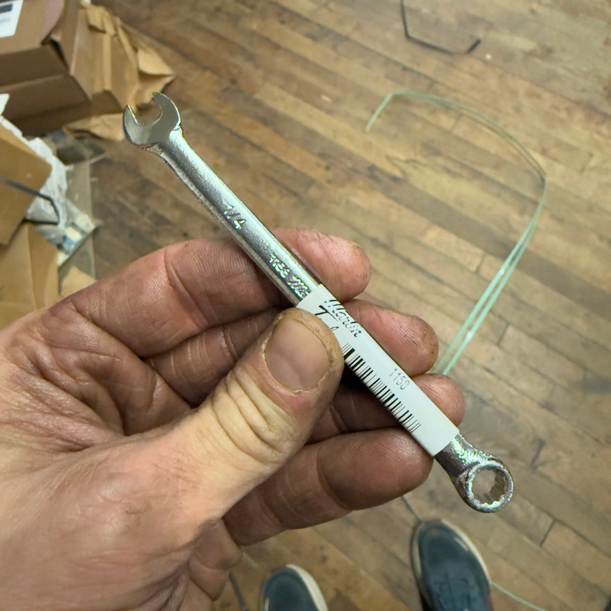 Martin 1/4" Drop Forged Long Pattern Combination Wrench 12pt. (1158)