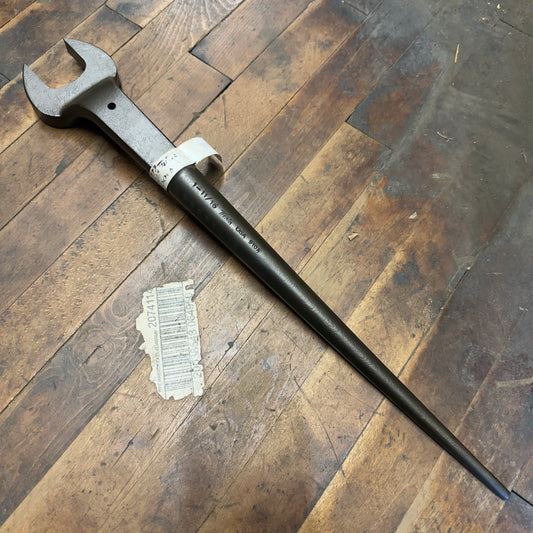 Martin 1-11/16" Offset Open Structural Wrench Industrial Black (910A)
