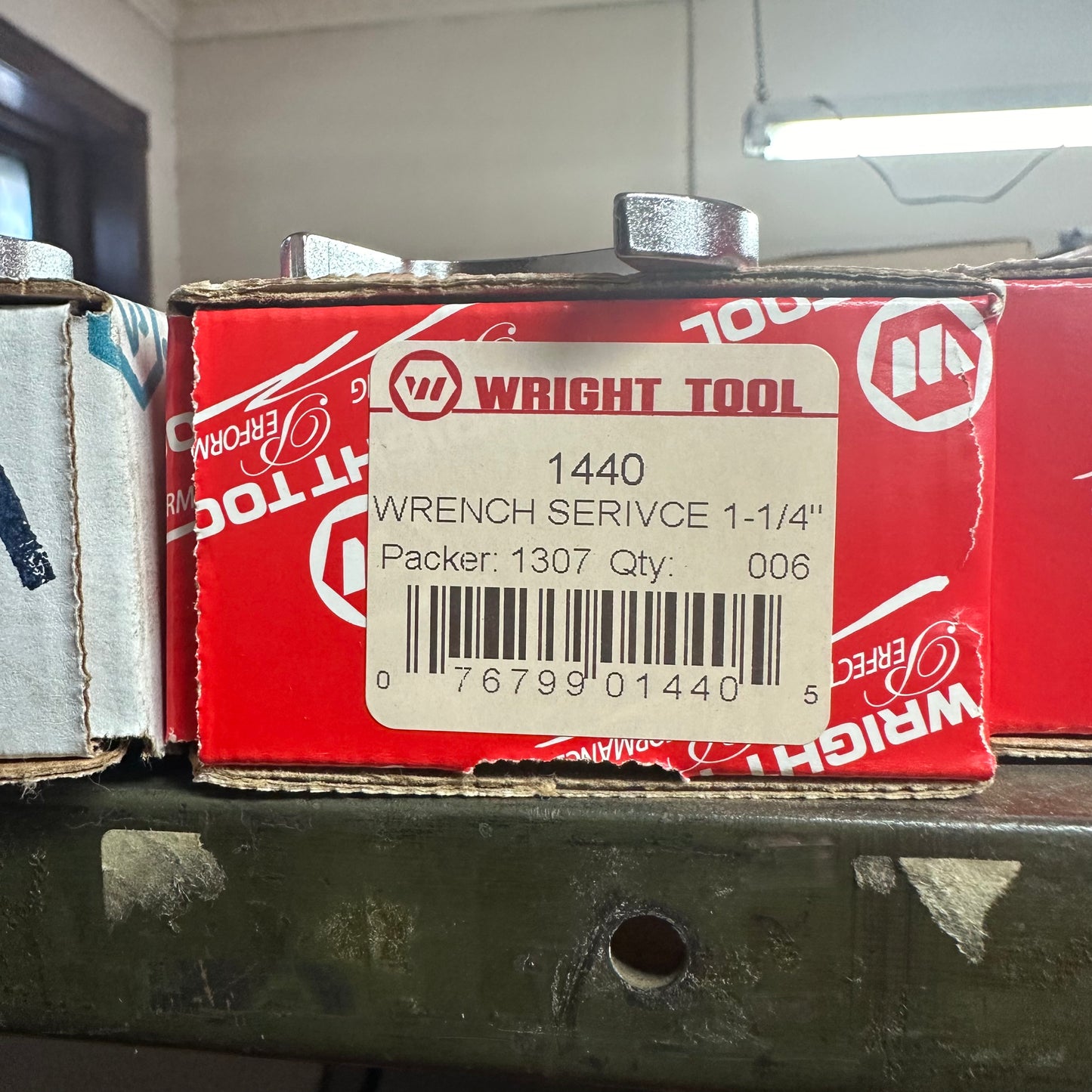 Wright 1-1/4" Service Wrenches, 30 Degree Angle, Satin (1440WR)