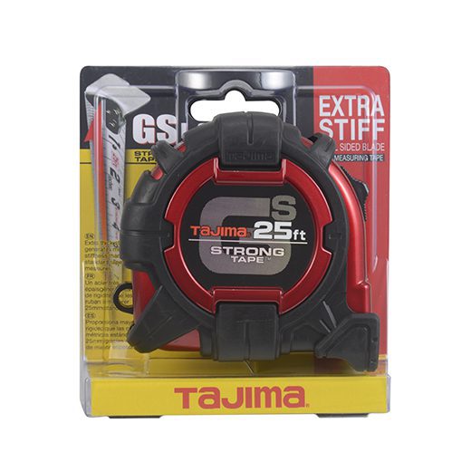 Tajima GS LOCK™ 25 ft Tape Measure (GS-25BW)