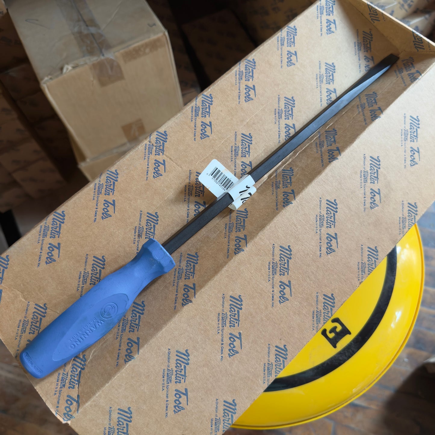 Martin Slotted 3/8" x 12" Square-Blade Screwdriver (SDS12-1)