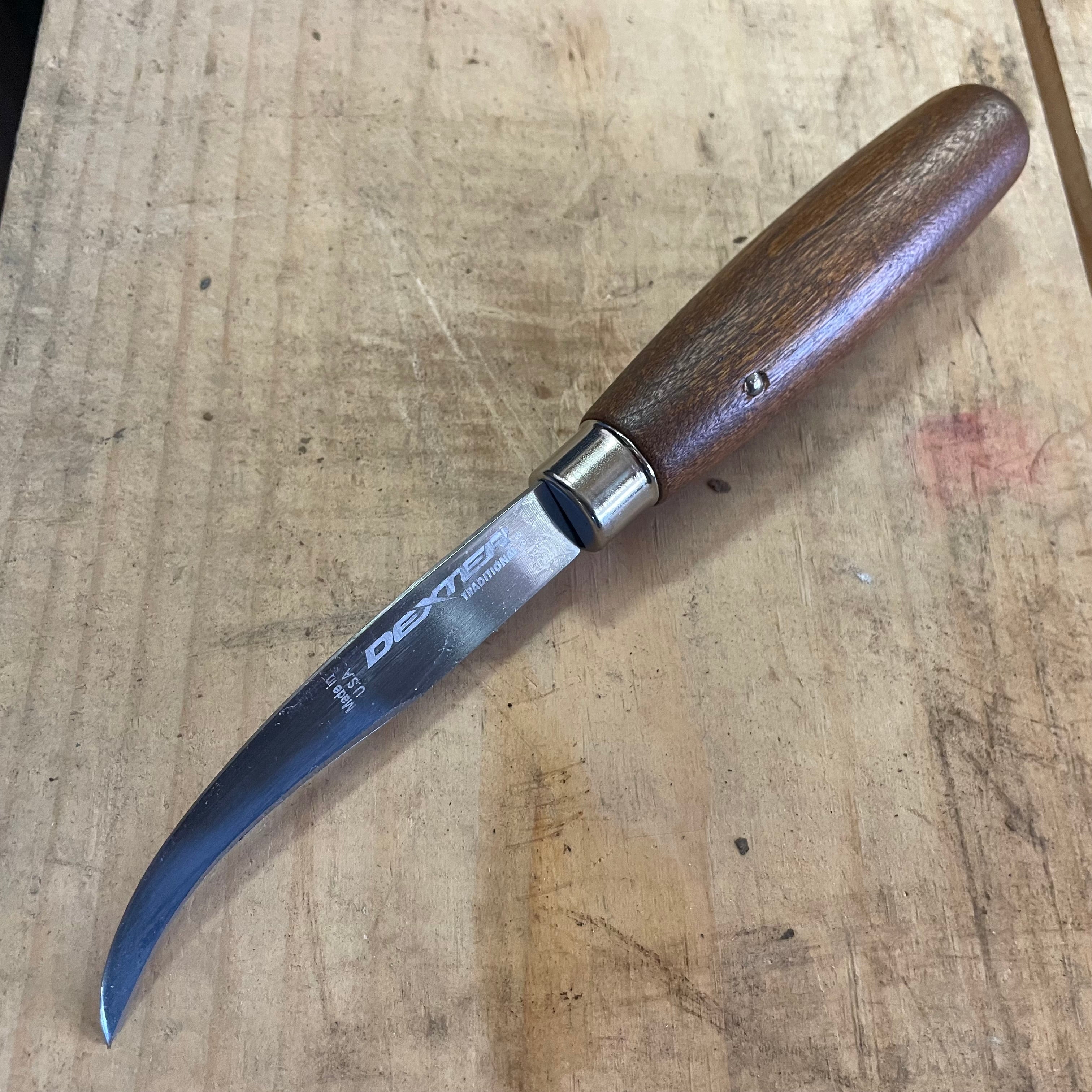 Dexter Russell 3 ⅜” Curved Point Shoe Knife (75220) – Harry J