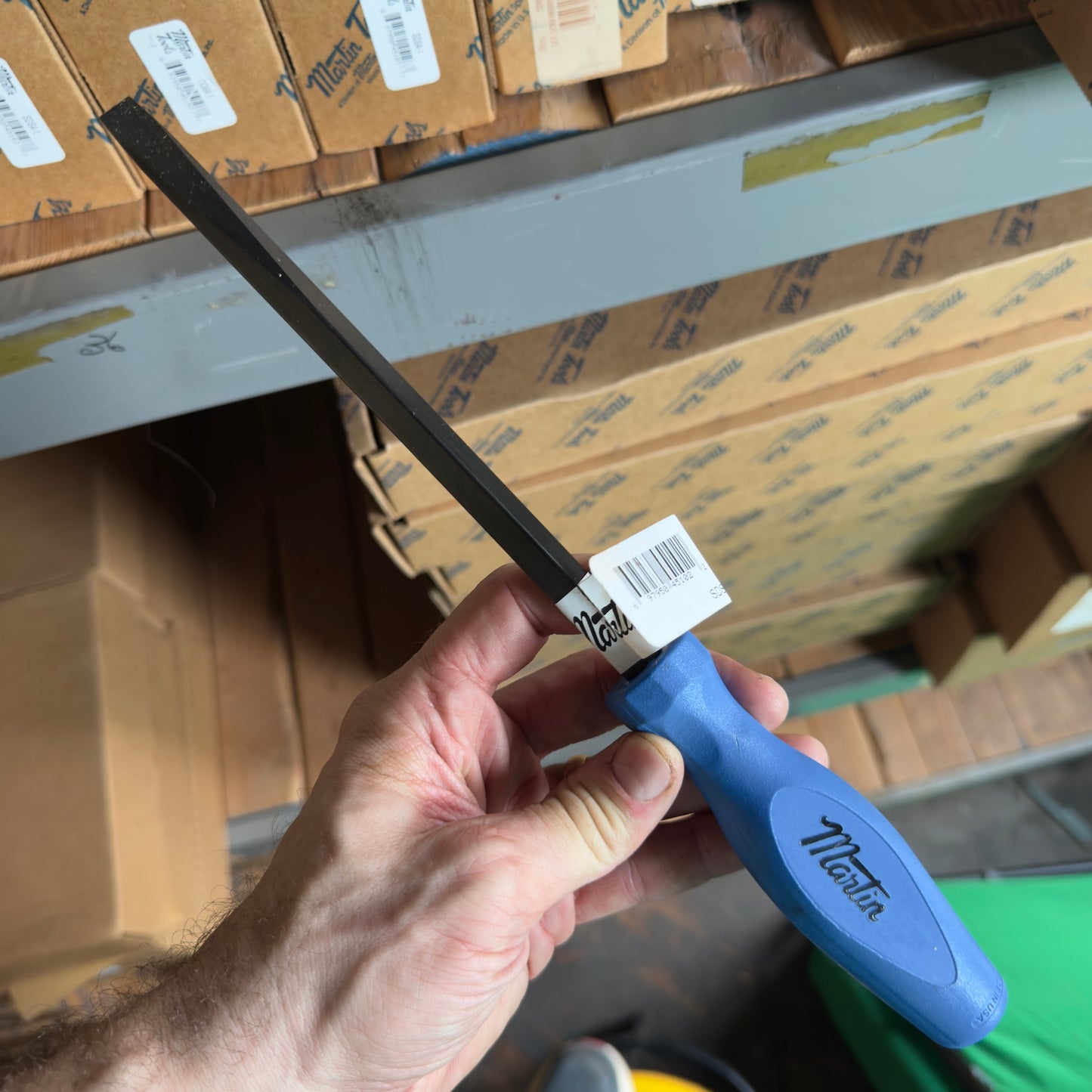 Martin Slotted 3/8" x 8" Square-Blade Screwdriver (SDS8-1)