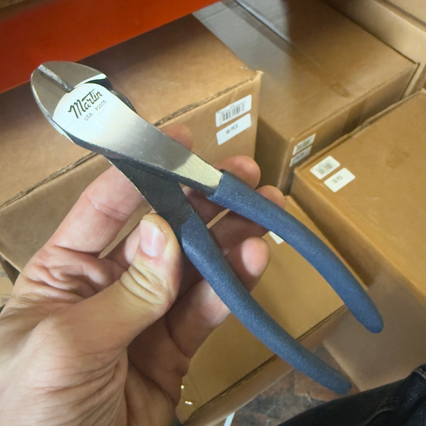 Martin 7-1/2" Diagnal Cutting Pliers (P2075)