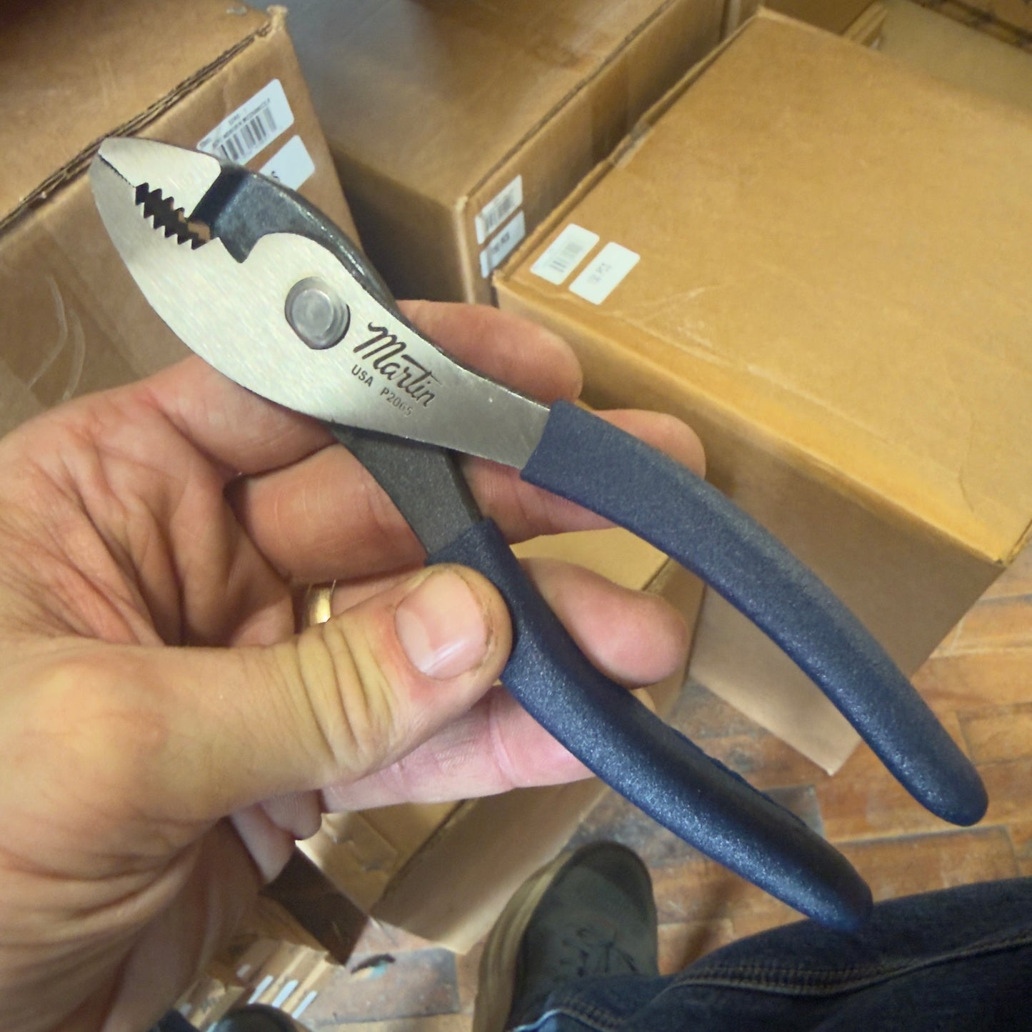 Martin 6-1/2" Combination Slip Joint Pliers (P2065)