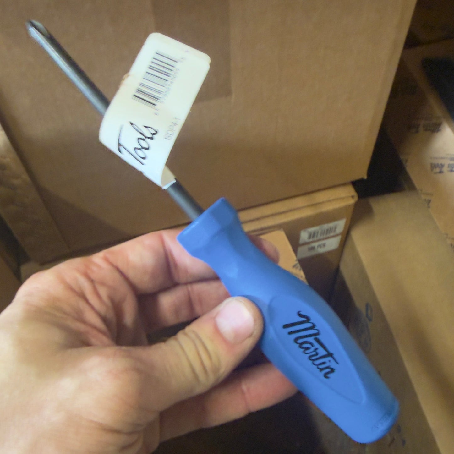 Martin #2 x 4" Round Shank Precision Head Phillips Screwdriver (SDP4-1)