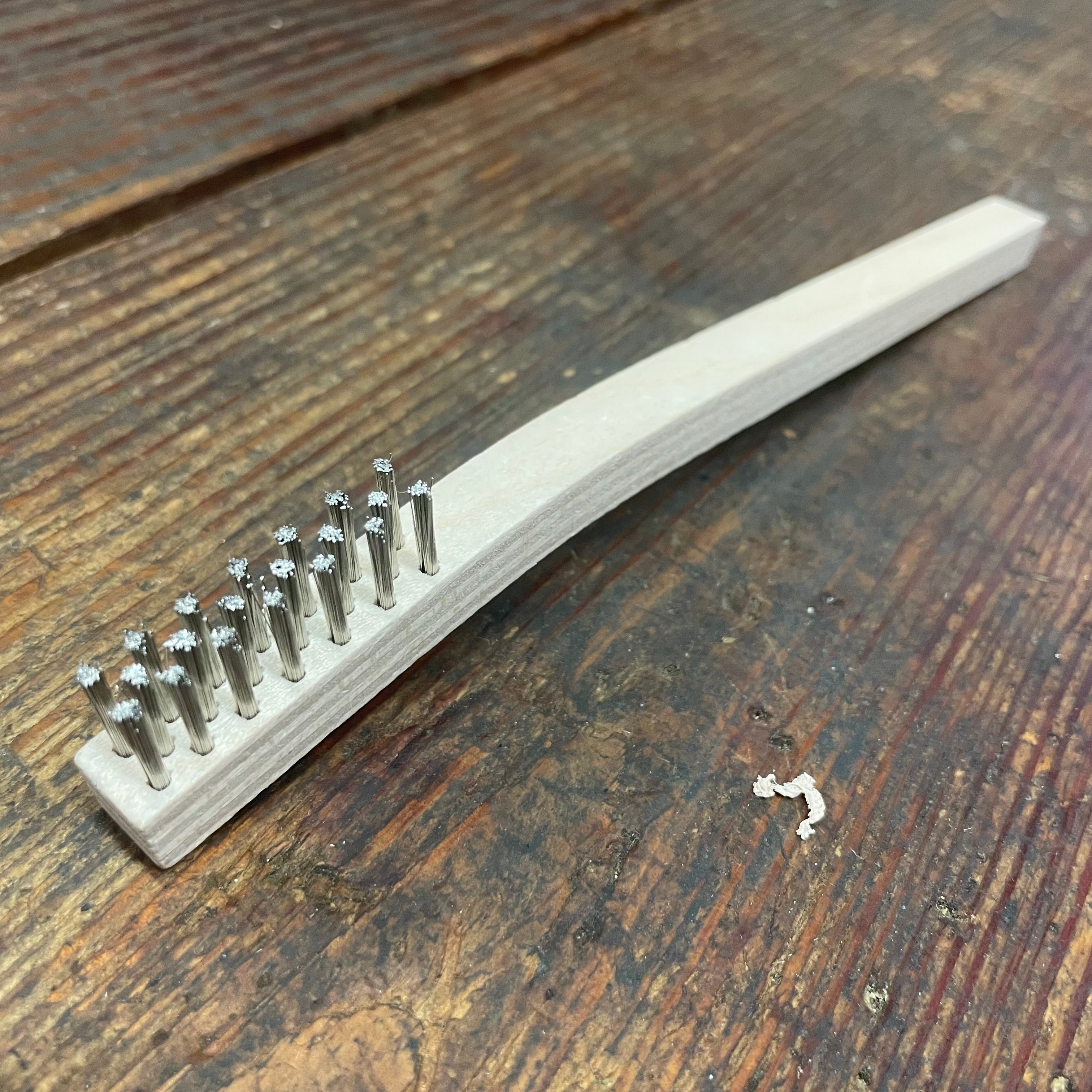 Magnolia Wooden Handle Stainless Steel Cleaning Brush (274) – Harry J ...