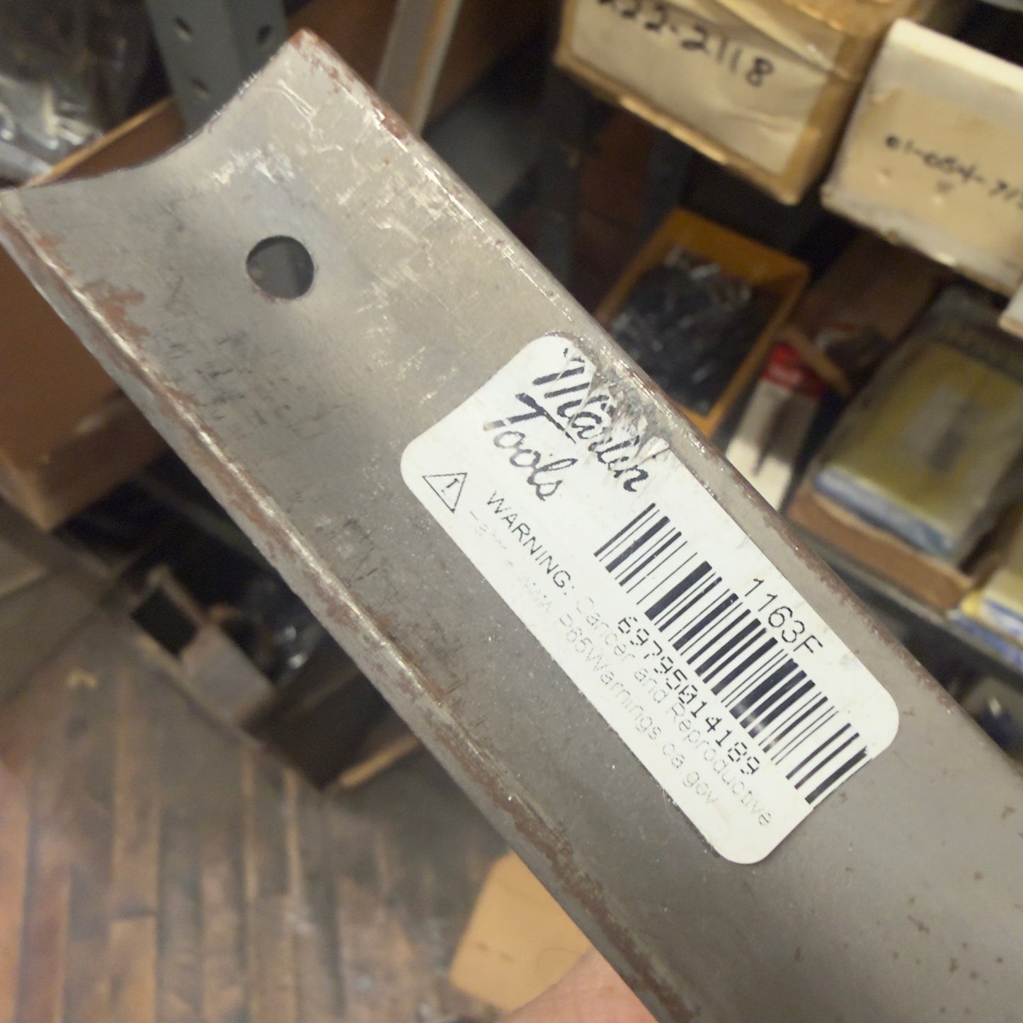 Martin Straight Shell Vixen Milled Curved Tooth Half Round File (1163F)