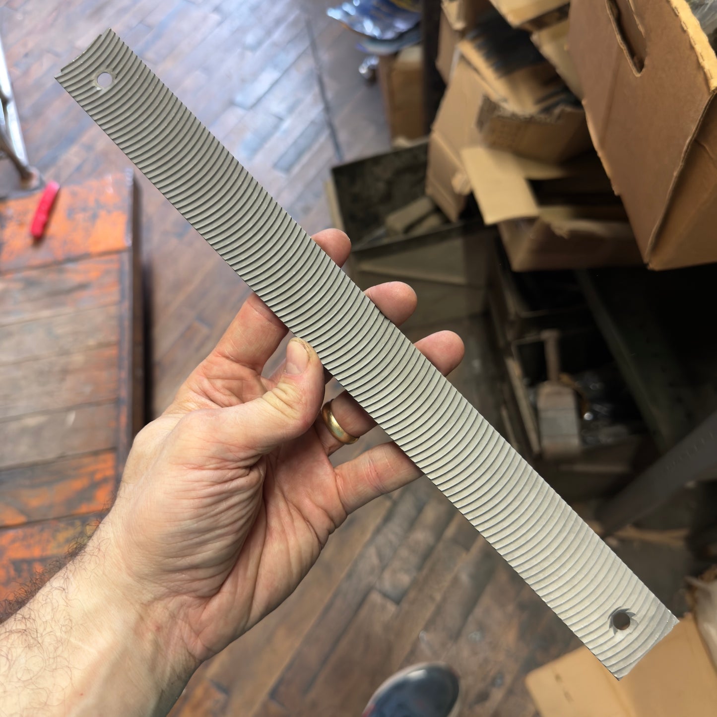 Martin Vixen Milled Curved Tooth File (1158F)