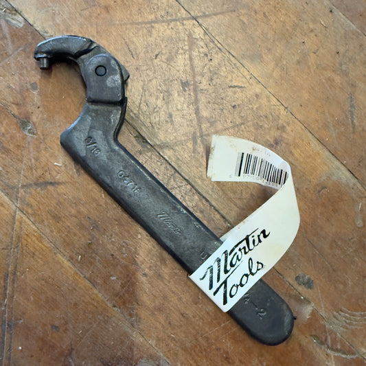 Martin 6-1/2" Adjustable Pin Spanner 3/4" - 2" Capacity 5/32" Pin Length (0471A)