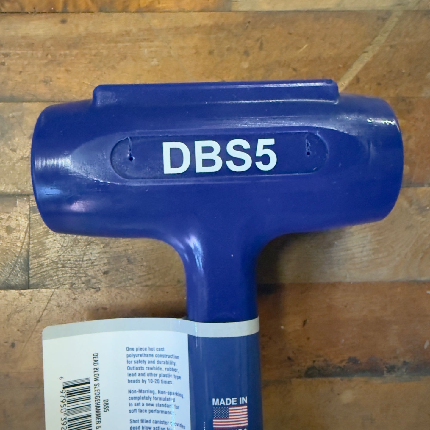 Martin 5.5 lb Dead Blow Sledge Hammer (DBS5)