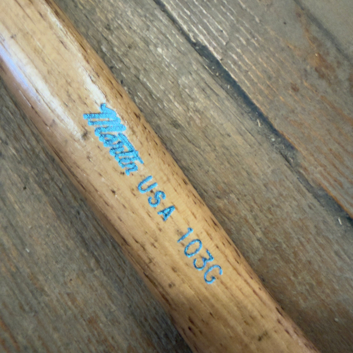 Martin 8 oz Standard Ball Pein G-Series Hammer - Wooden Handle (103G)