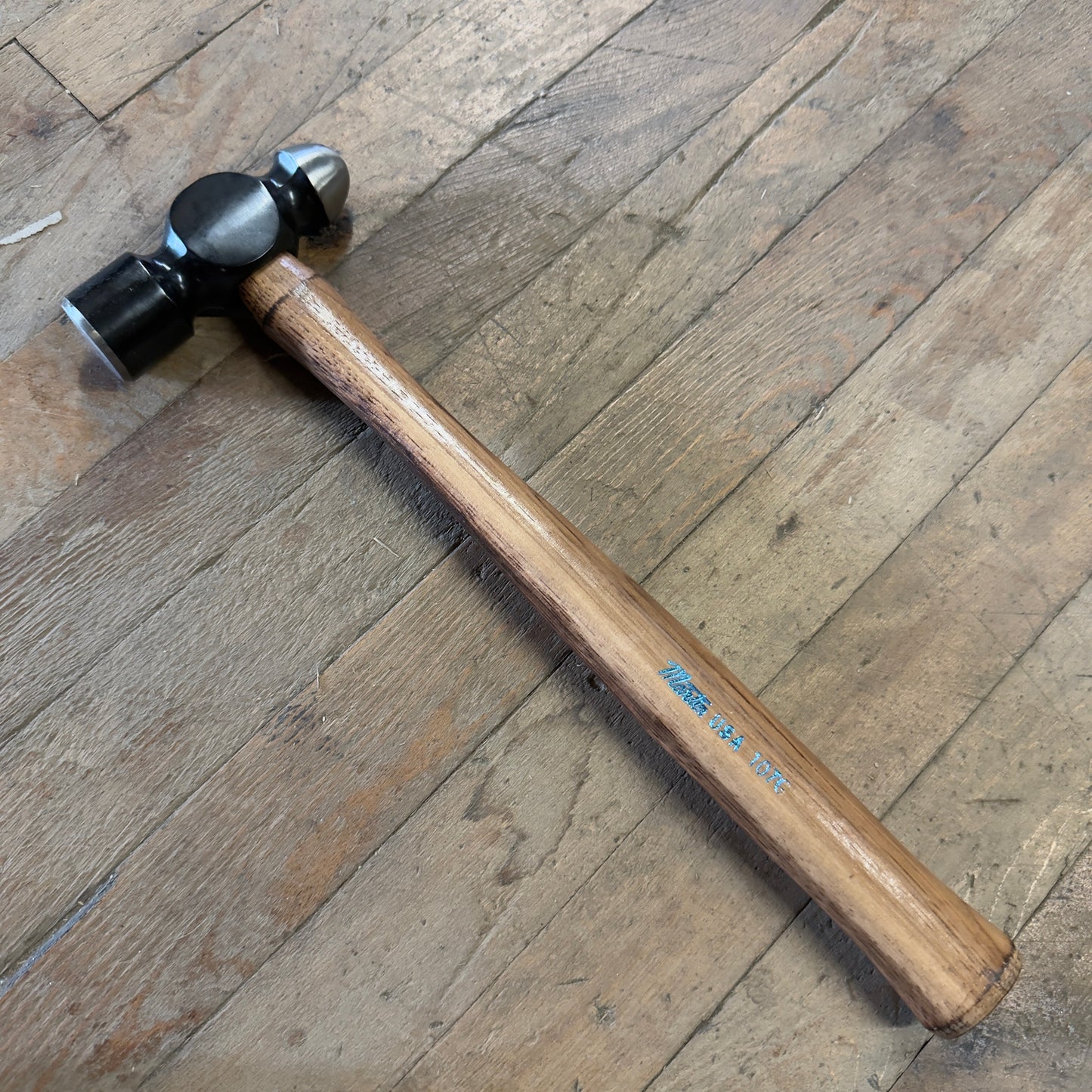 Martin 24 oz Standard Ball Pein G-Series Hammer - Wooden Handle (107G)