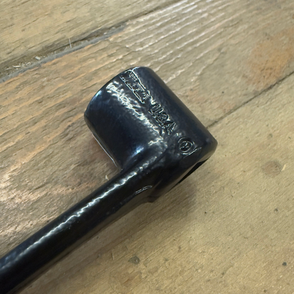 Martin 1/2" Squared Broached Crank Handle 3-1/8" OAL - Blk Powder Coat (CH0BC)