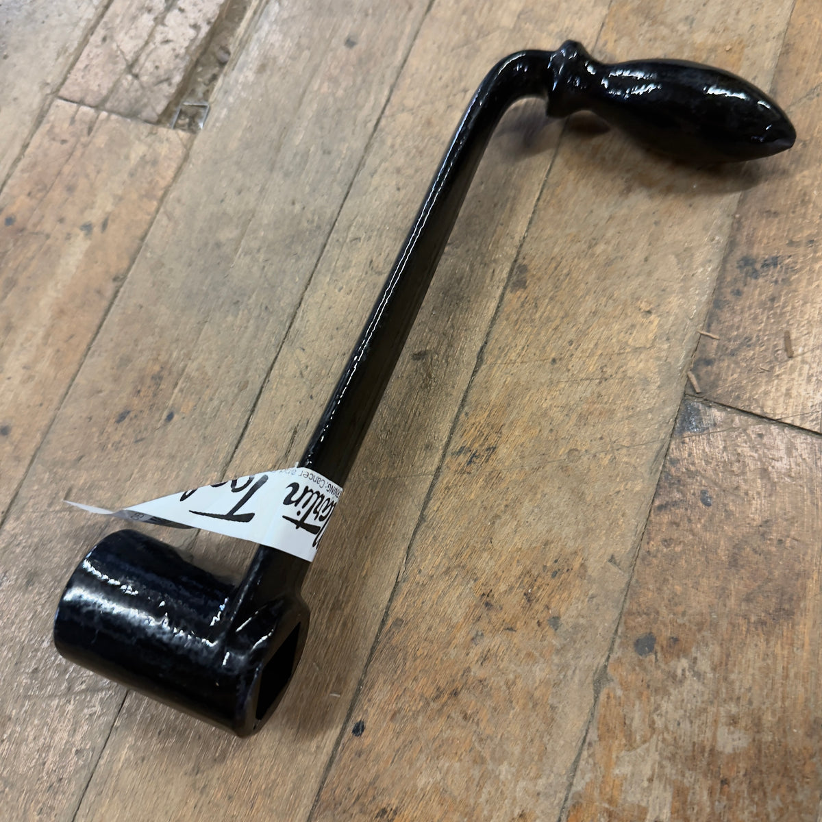 Martin 3/4" Squared Broached Crank Handle - Blk Powder Coat (CH10BC)