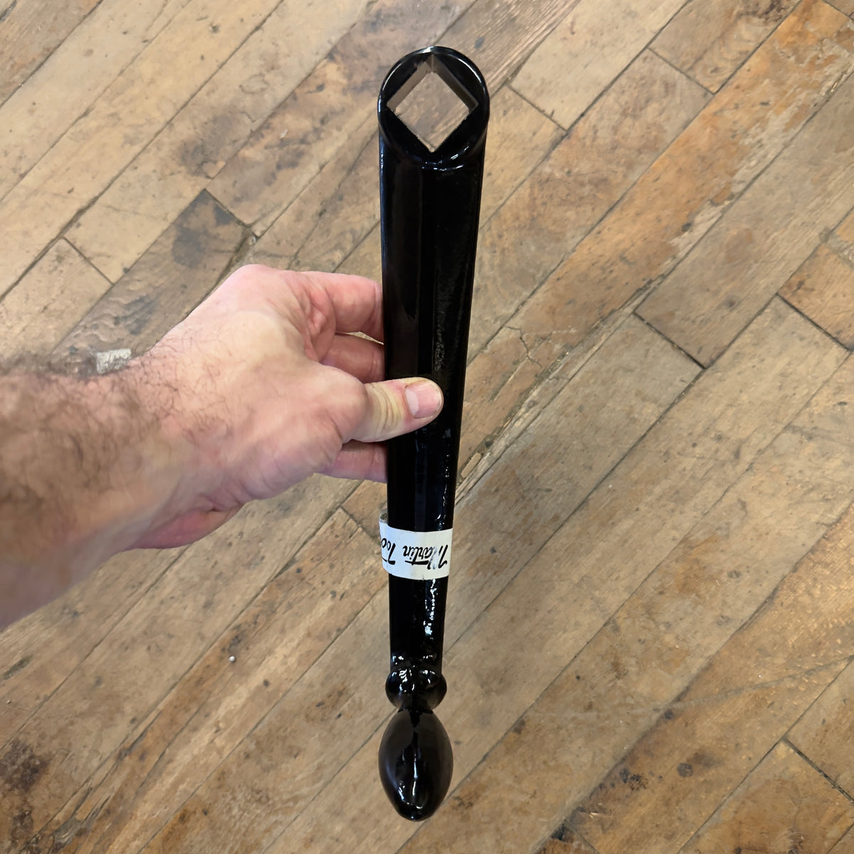 Martin 1" Squared Broached Crank Handle - Blk Powder Coat (CH16BC)