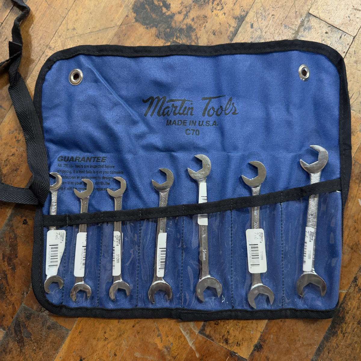 Martin 8pc Hydraulic Angle Wrench Set 10mm - 16mm (OB7KM)