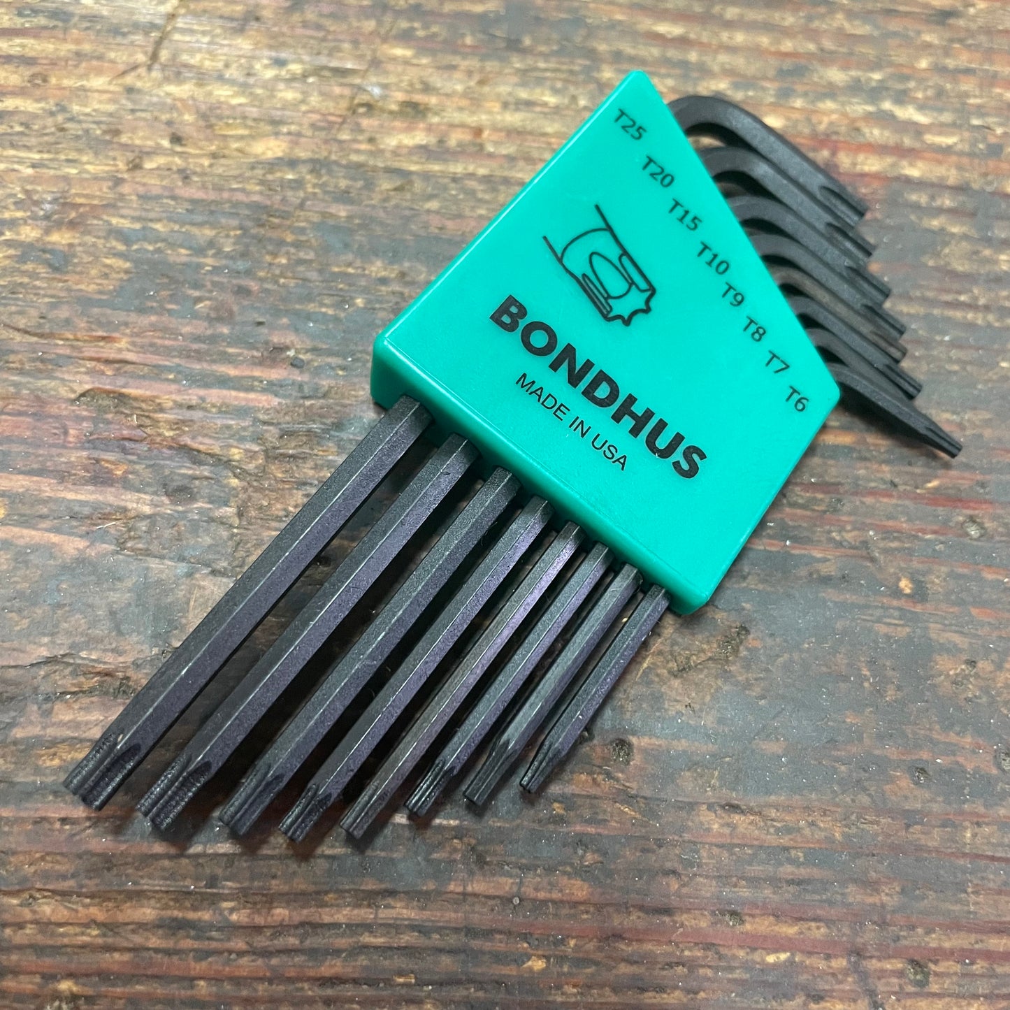 Bondhus 8pc Torx L-Wrench Set - Long Arm Style - T6 - T25 (31832)