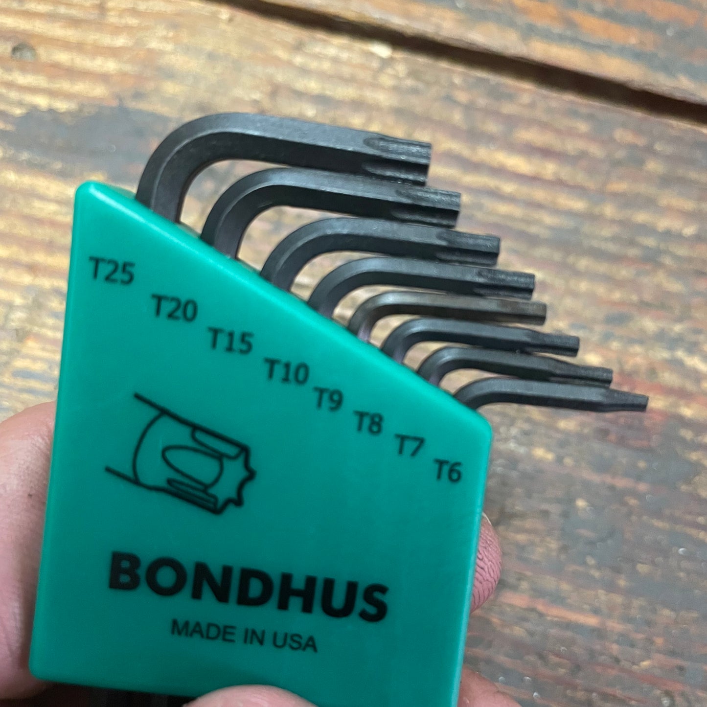Bondhus 8pc Torx L-Wrench Set - Long Arm Style - T6 - T25 (31832)