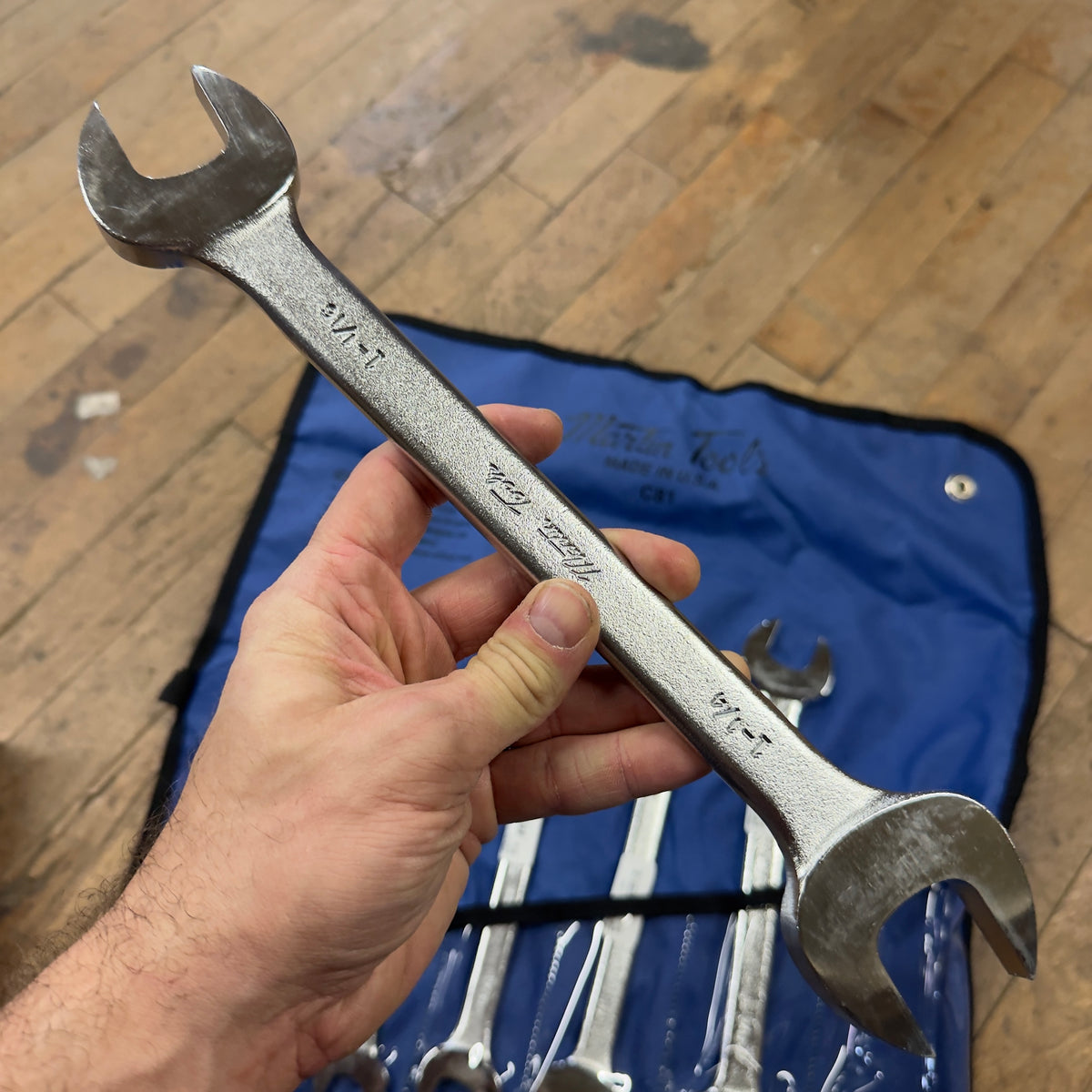 Martin 9pc Double Head Open End Wrench Set 1/4" - 1-1/4" (OE8K)