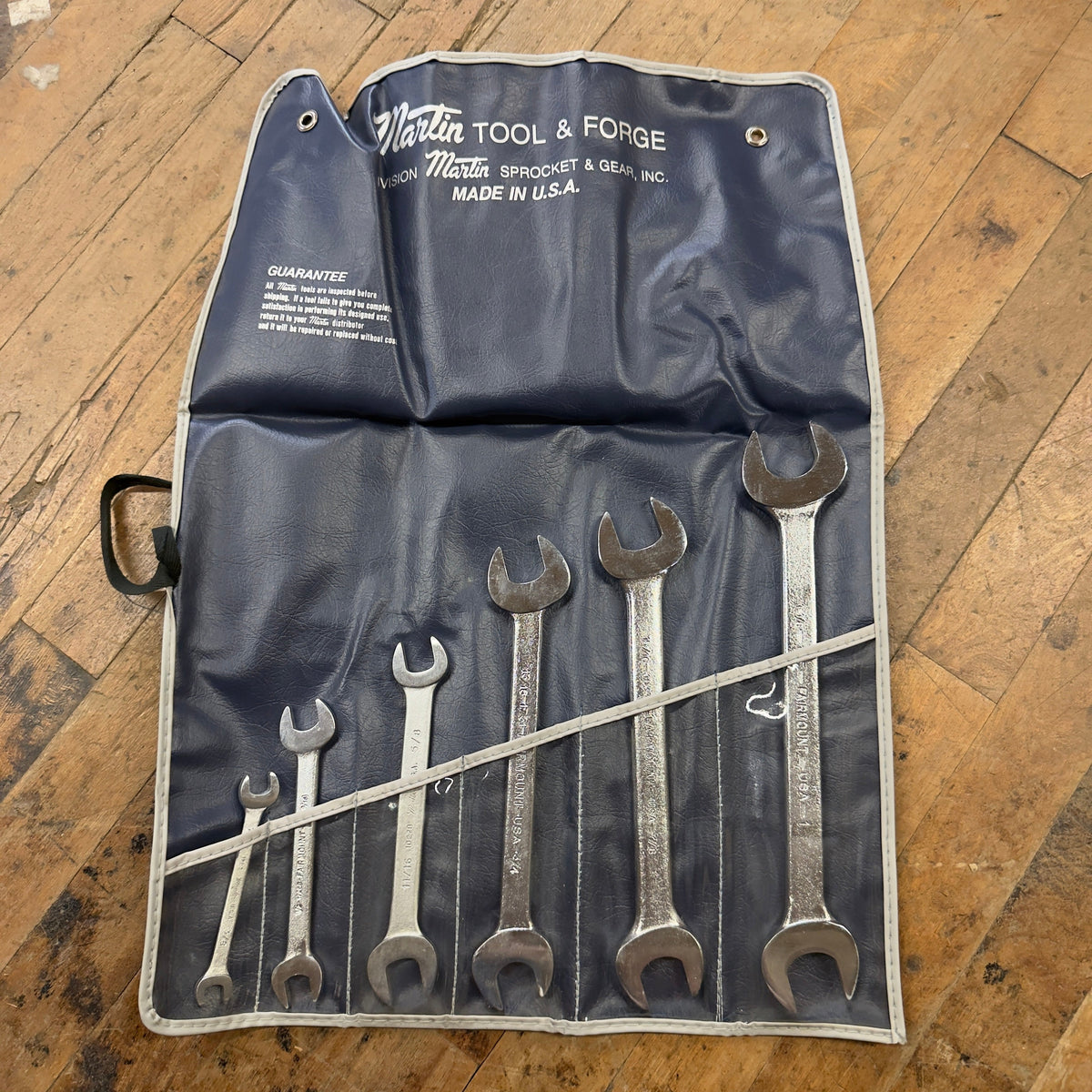 Martin 7pc Double Head Open End Wrench Set 3/8" - 1-1/8" (OE6K)