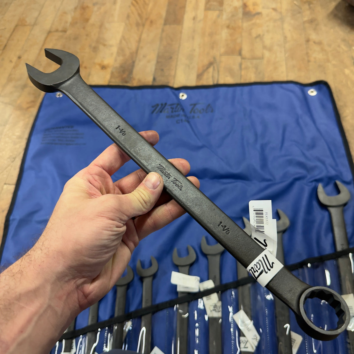 Martin 15pc Industrial Black Combination Wrench Set 3/8" - 1-1/4" (CB14K)