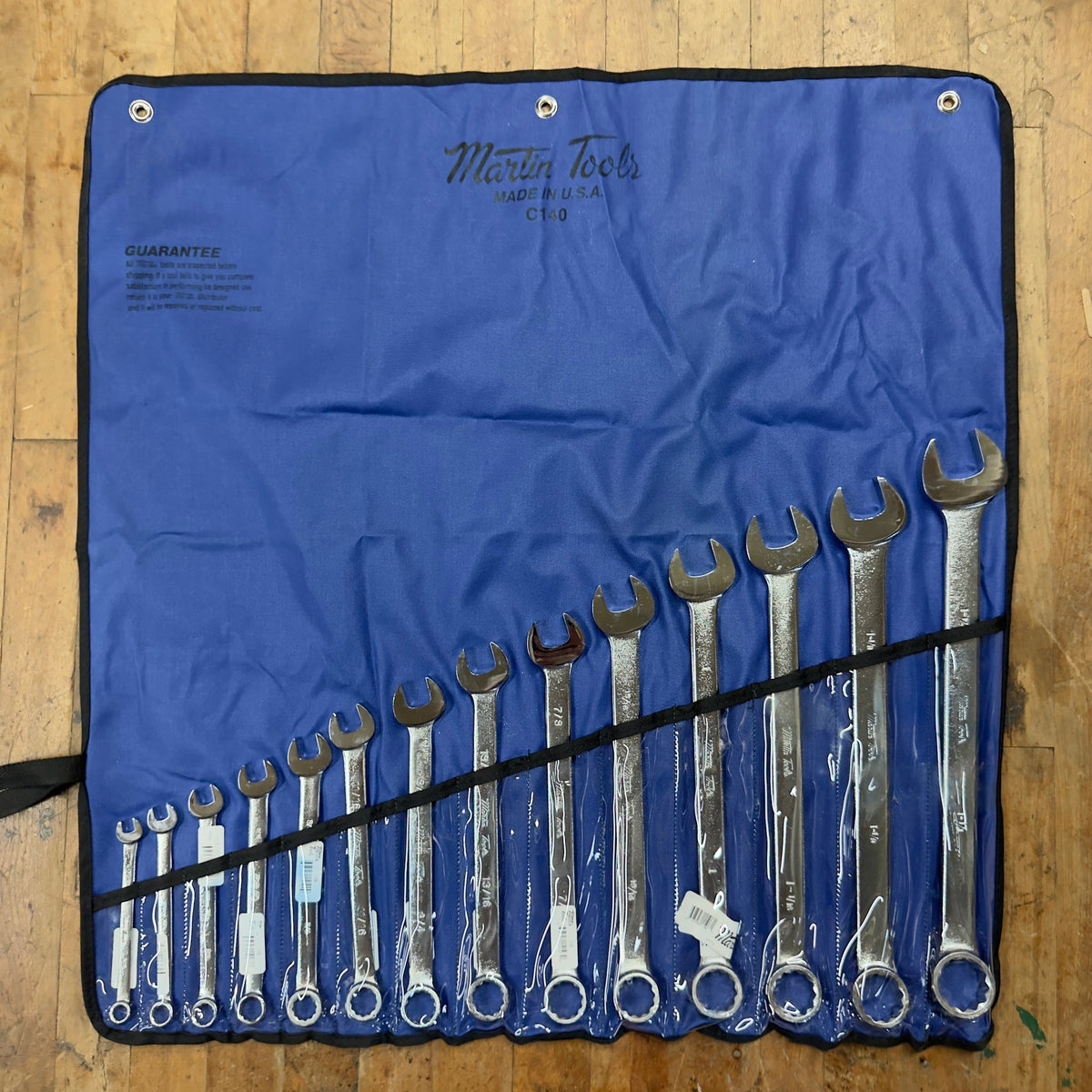 Martin 15pc Combination Wrench Set 3/8" - 1-1/4" (C14K)