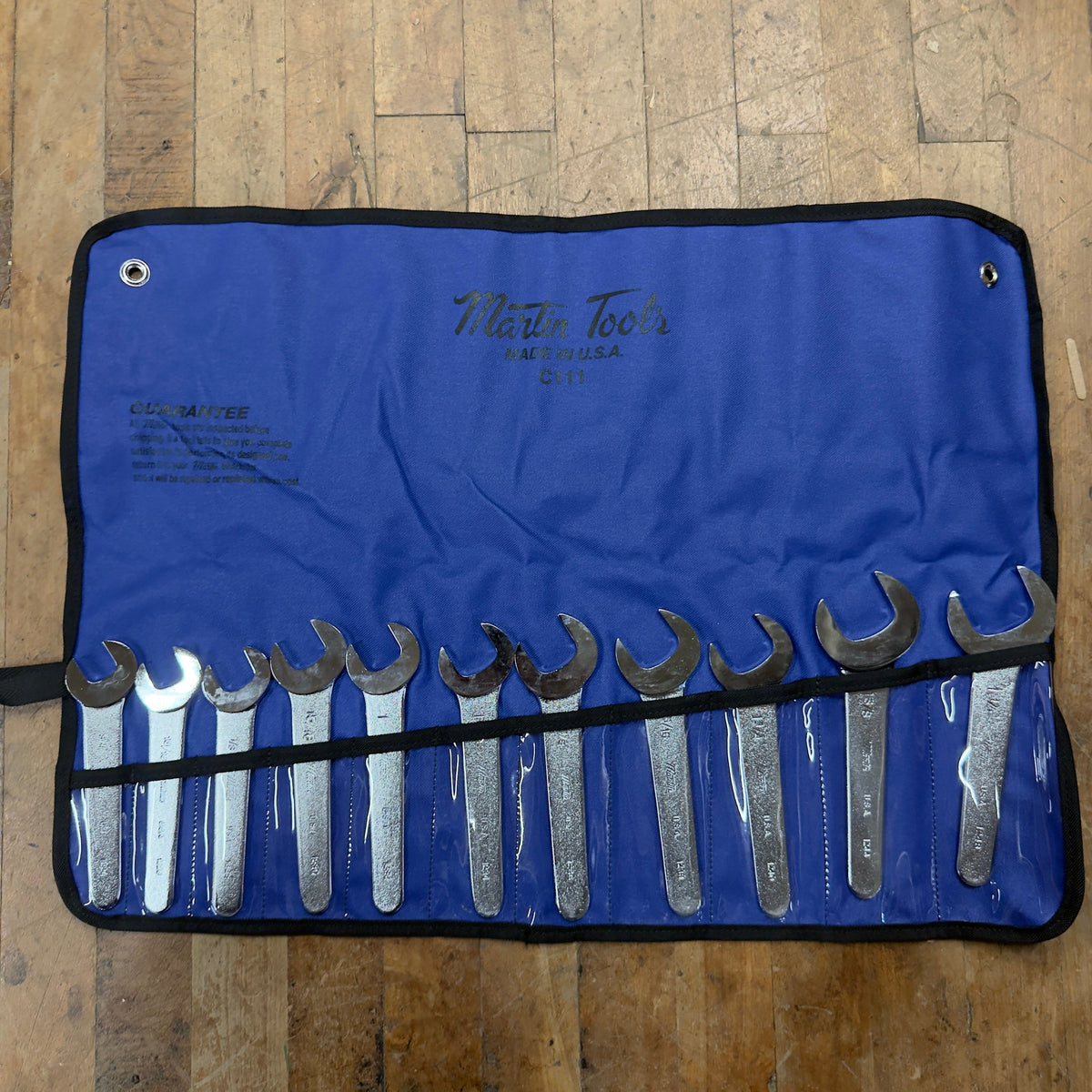 Martin 12pc 30° Angle Service Wrench Set 3/4" - 1-1/2" (SW11K)