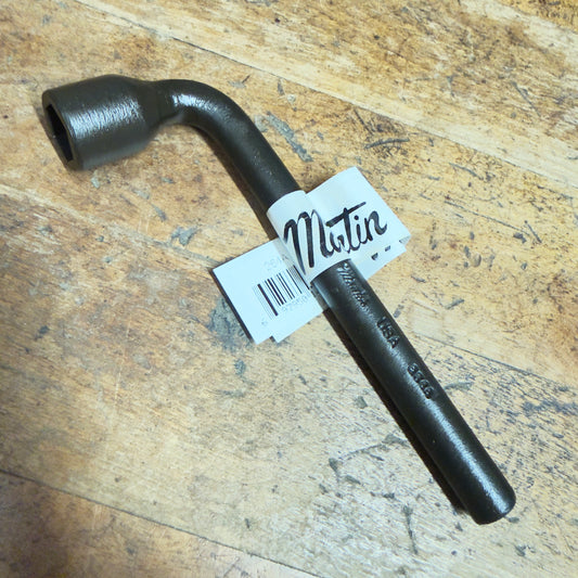 Martin 1/2" Offset Socket Wrench Hexagon Opening 6pt Industrial Black (264A)