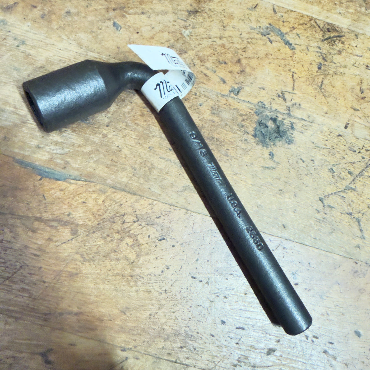 Martin 9/16" Offset Socket Wrench Hexagon Opening 6pt Industrial Black (265D)