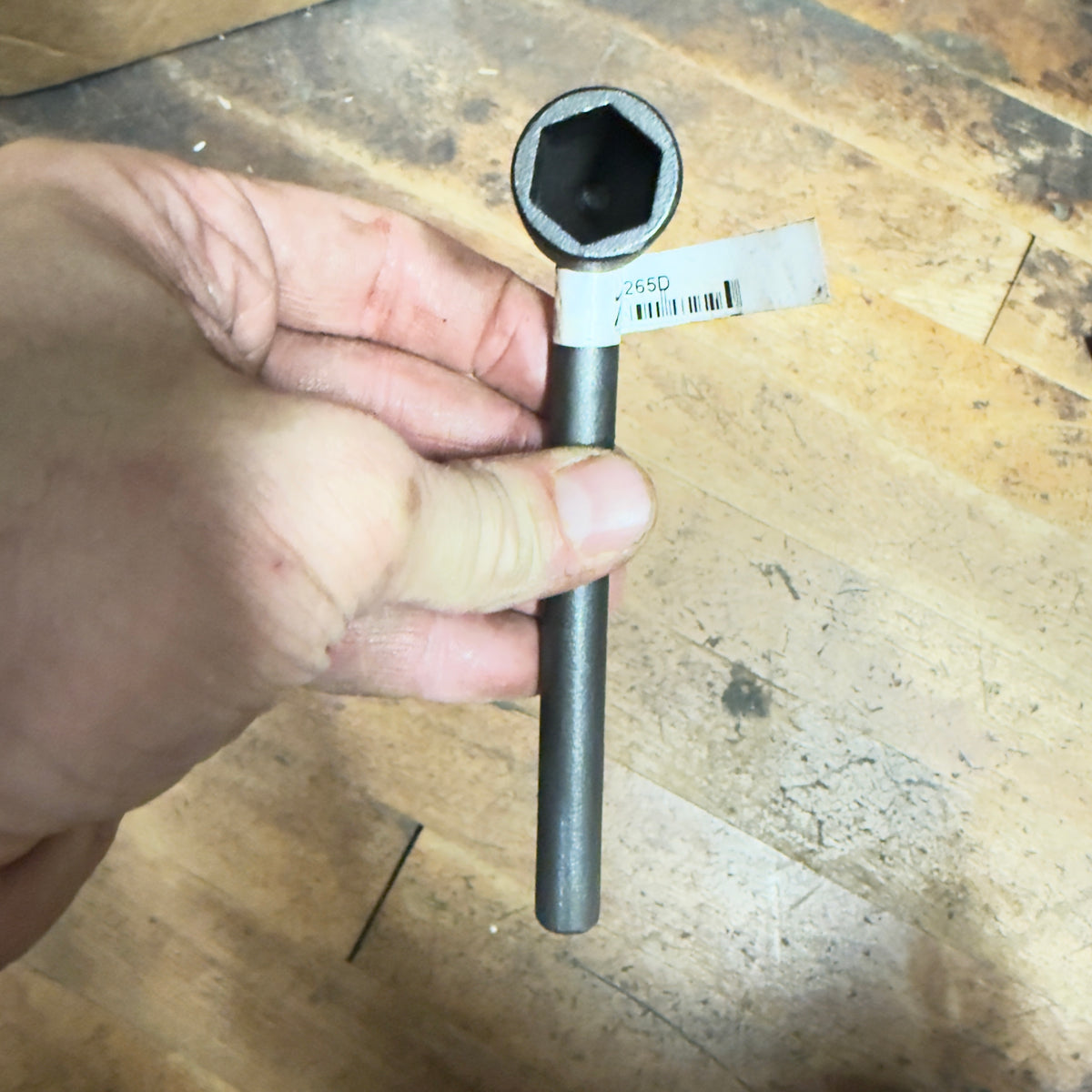 Martin 9/16" Offset Socket Wrench Hexagon Opening 6pt Industrial Black (265D)