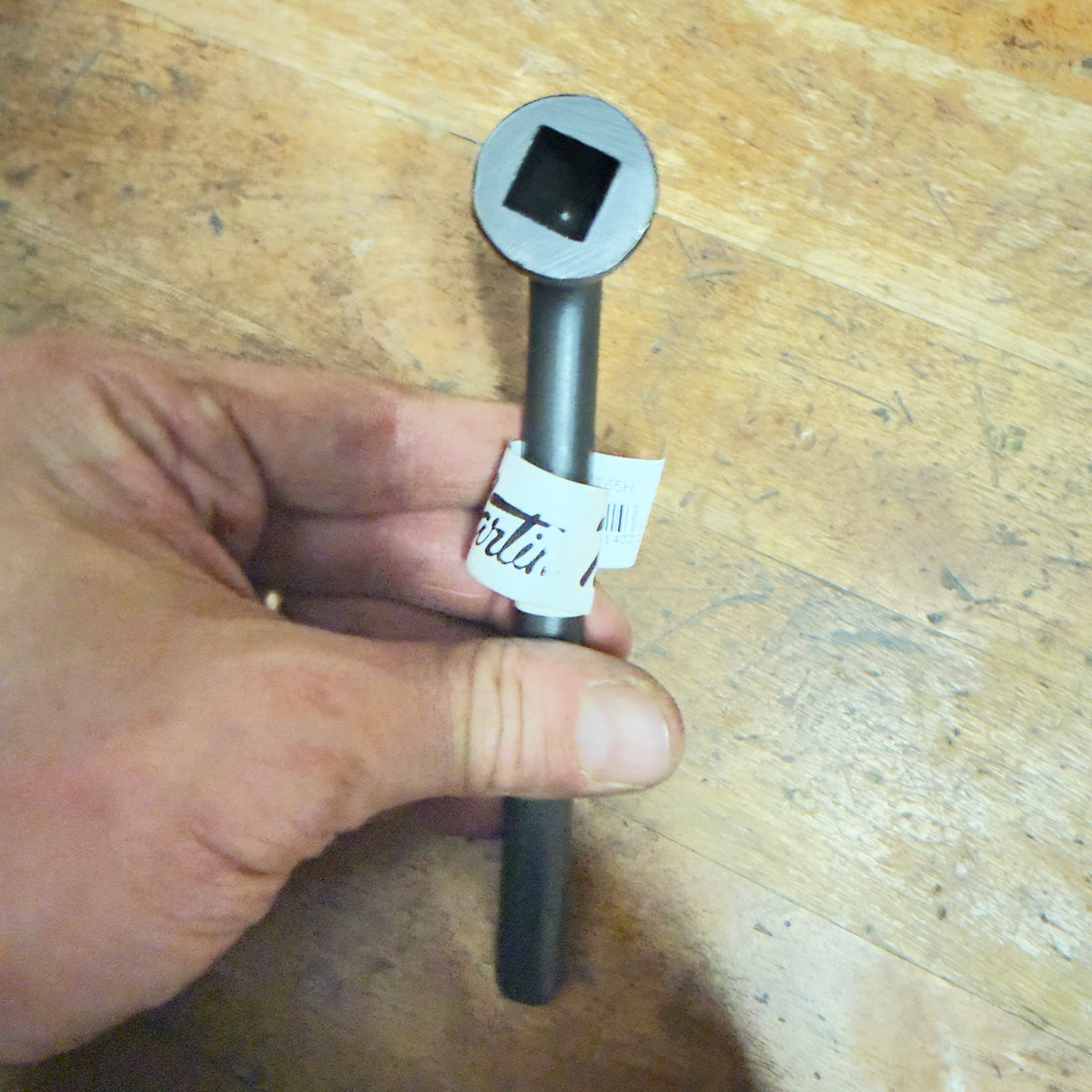 Martin 7/16" Offset Socket Wrench Square Opening 4pt Industrial Black (265H)