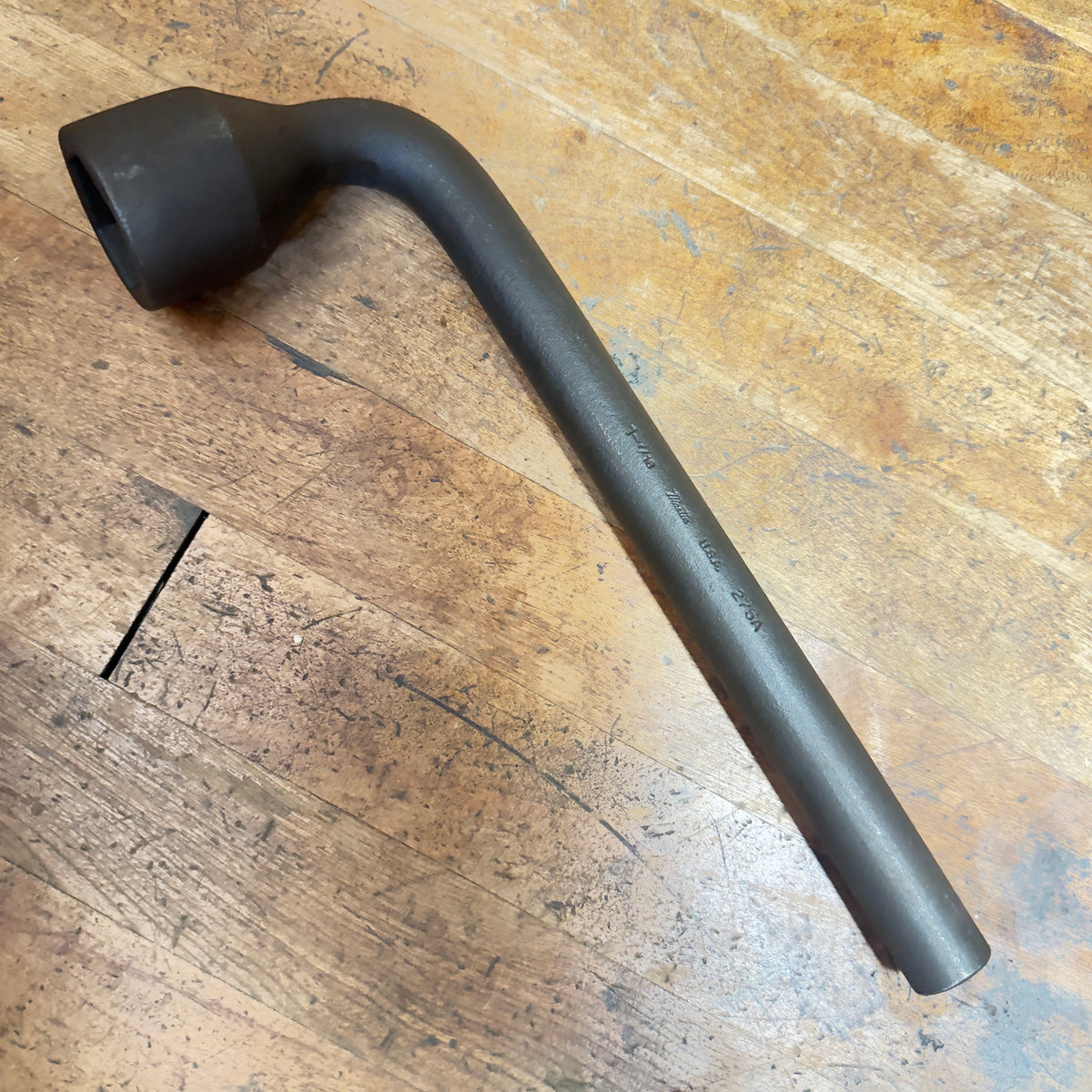 Martin 1-7/16" Offset Socket Wrench Hexagon Opening 6pt Industrial Black (275A)