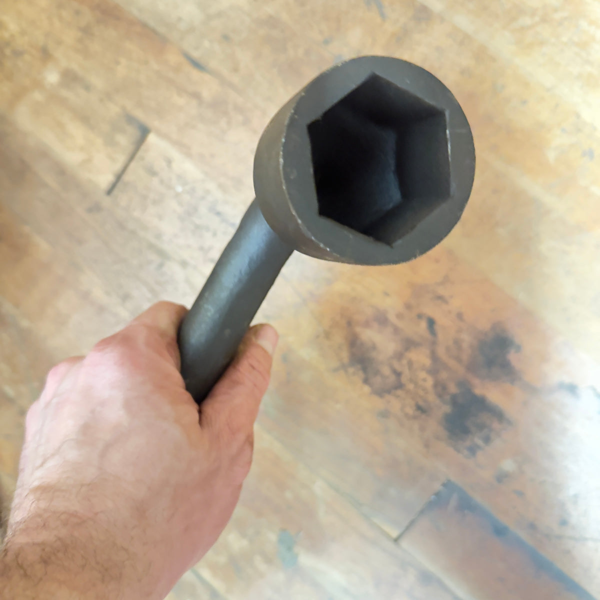 Martin 1-5/8" Offset Socket Wrench Hexagon Opening 6pt Industrial Black (276A)