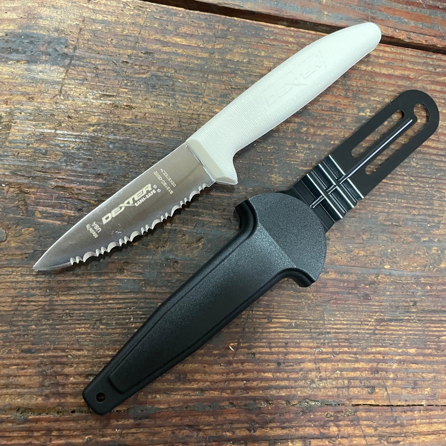 Dexter Outdoors Net, Line & Bait Utility Knife w/ Sheath (28673)