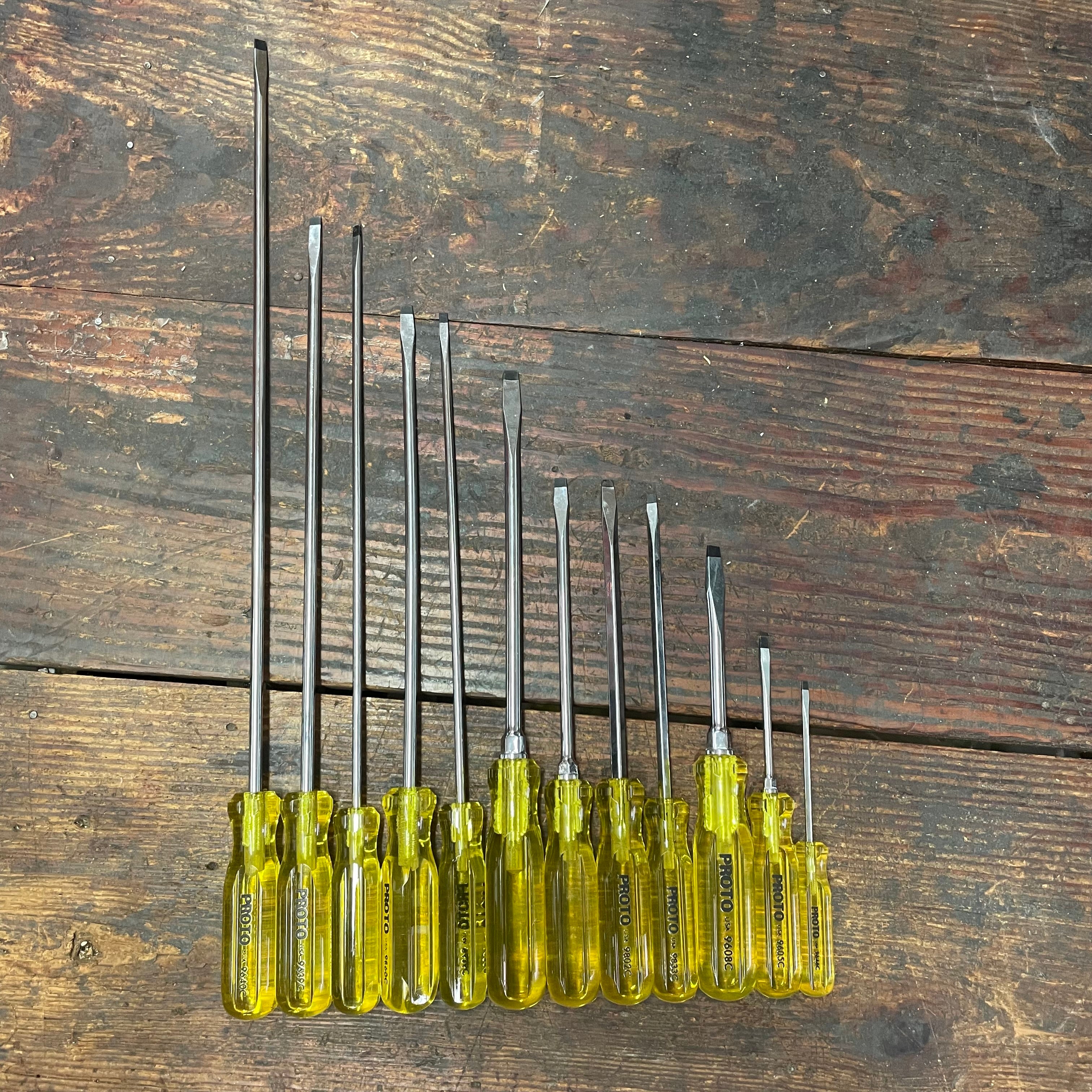 13 pc Proto Screwdriver Set – Harry J. Epstein Co.