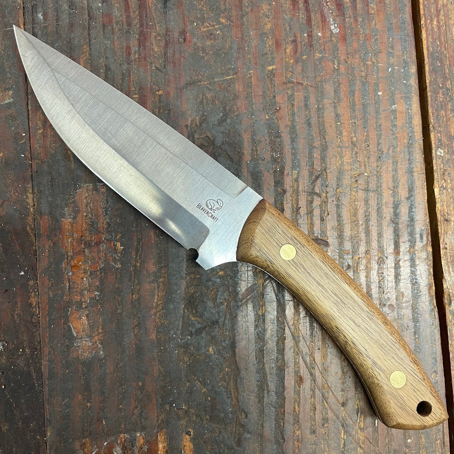 BeaverCraft Full Tang Hunter with Sheath (BVRHGK1A)