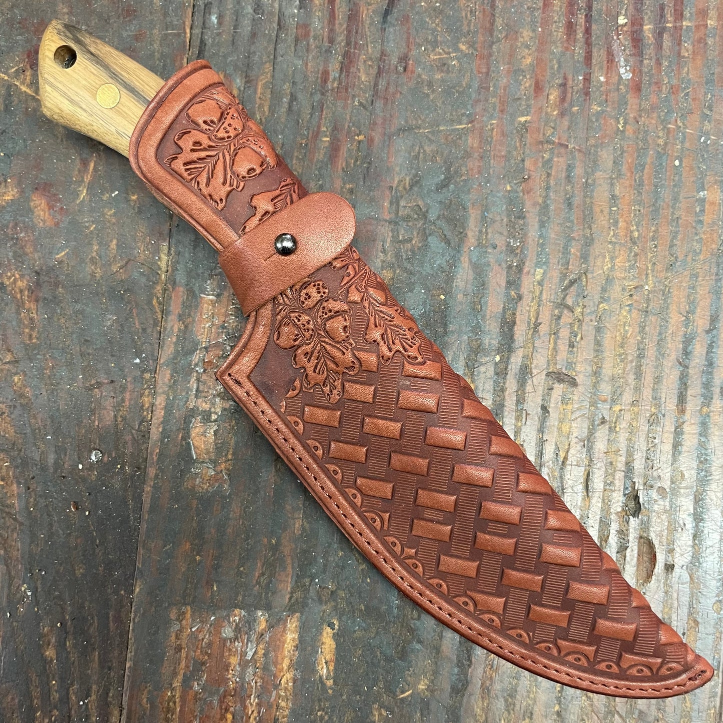 BeaverCraft Full Tang Hunter with Sheath (BVRHGK1A)
