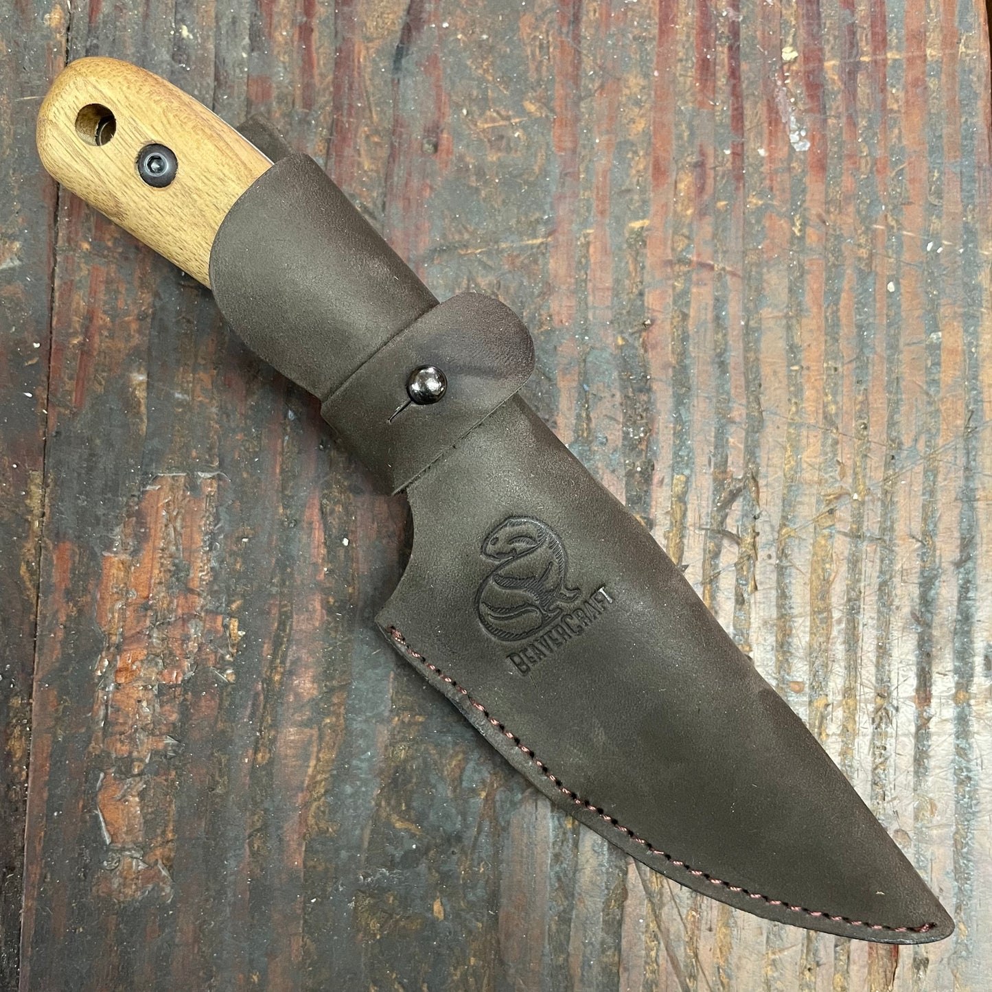 BeaverCraft Wild Harvest Bushcraft Knife (BVRBSH7)