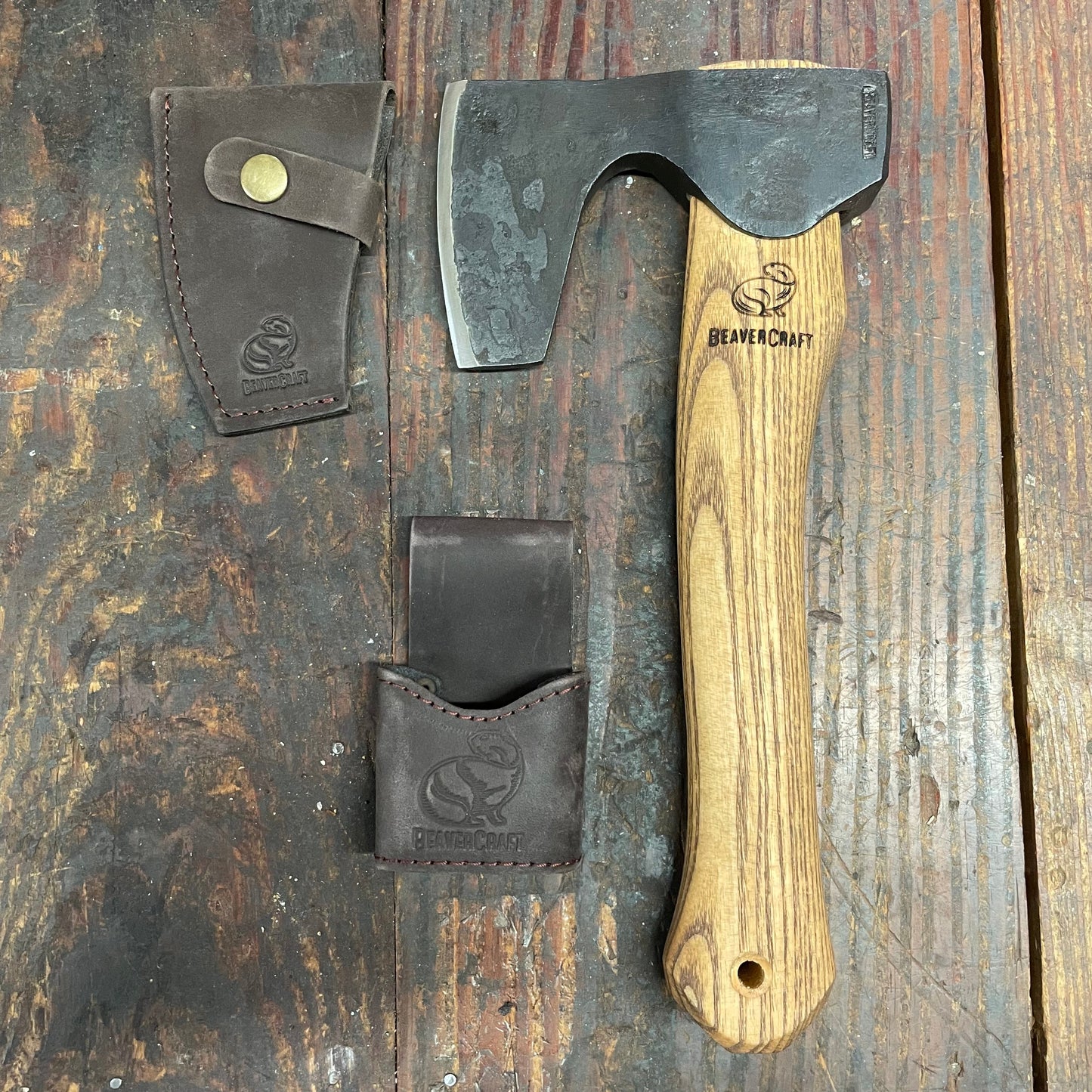 BeaverCraft Bearded Bushcraft Hatchet (BVRAX6)