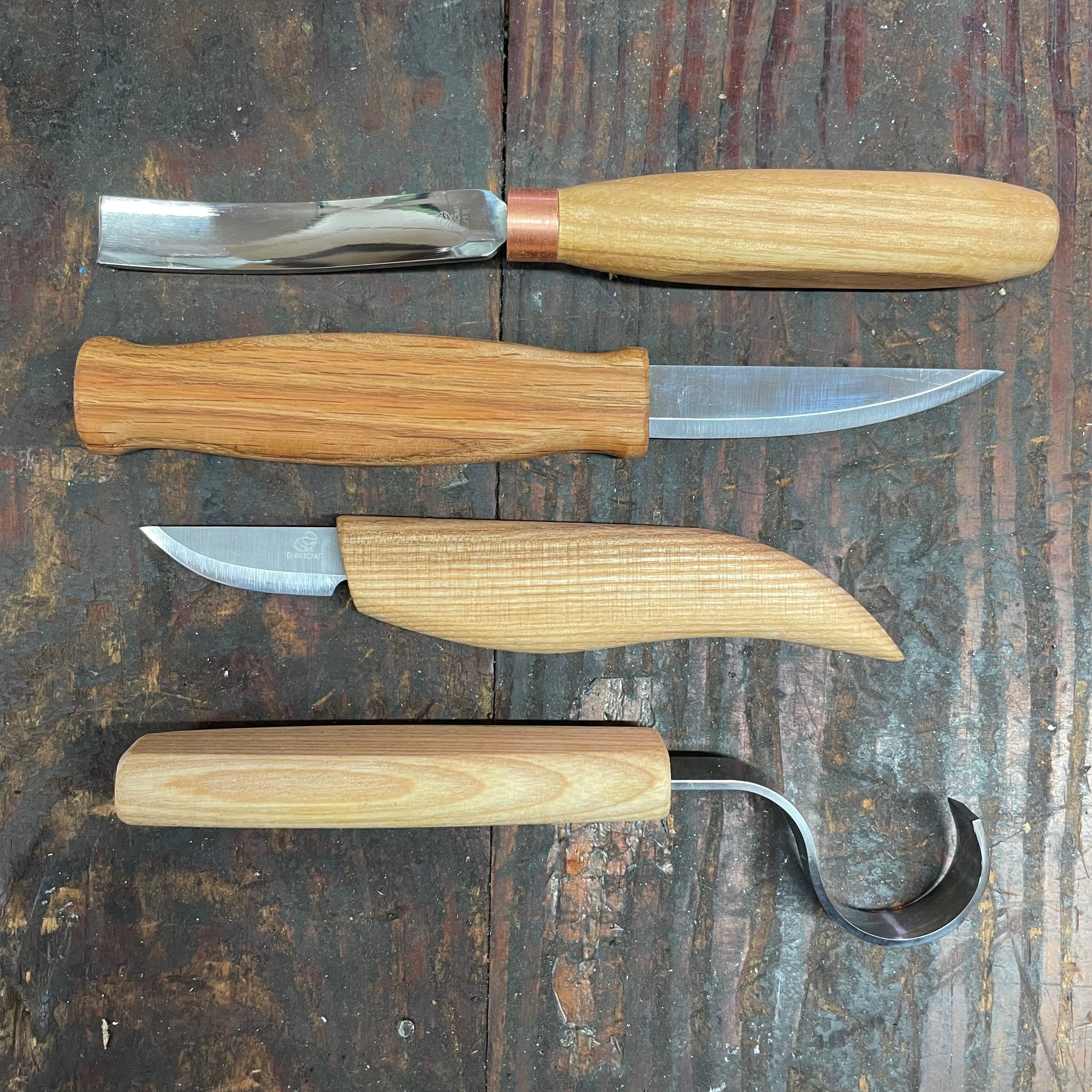 Beavercraft Spoon Gouges BeaverCraft Spoon and Kuksa Carving Set (BVRS43) – Harry J. Epstein Co.