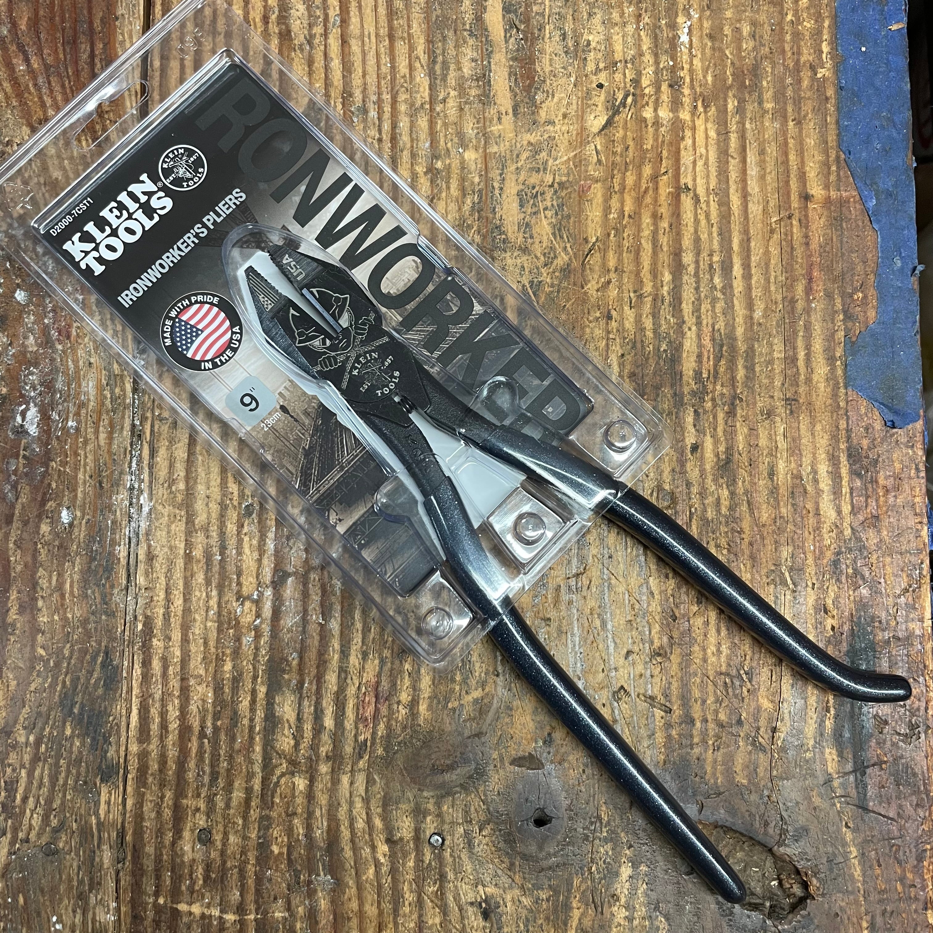 Klein Special Edition Ironworker Pliers, Heavy-Duty Cutting, 9