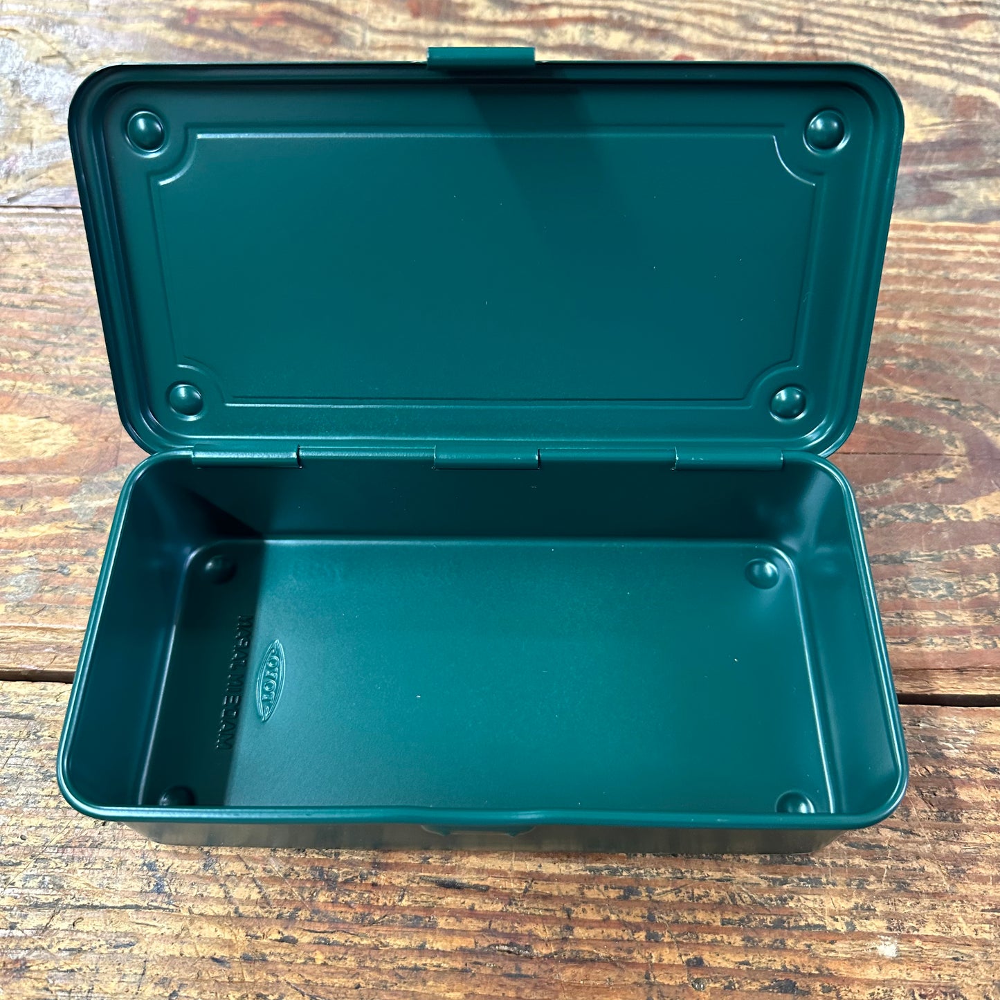 Toyo Steel Stackable Storage Toolbox T-190 Antique Green(TO-T190AG)