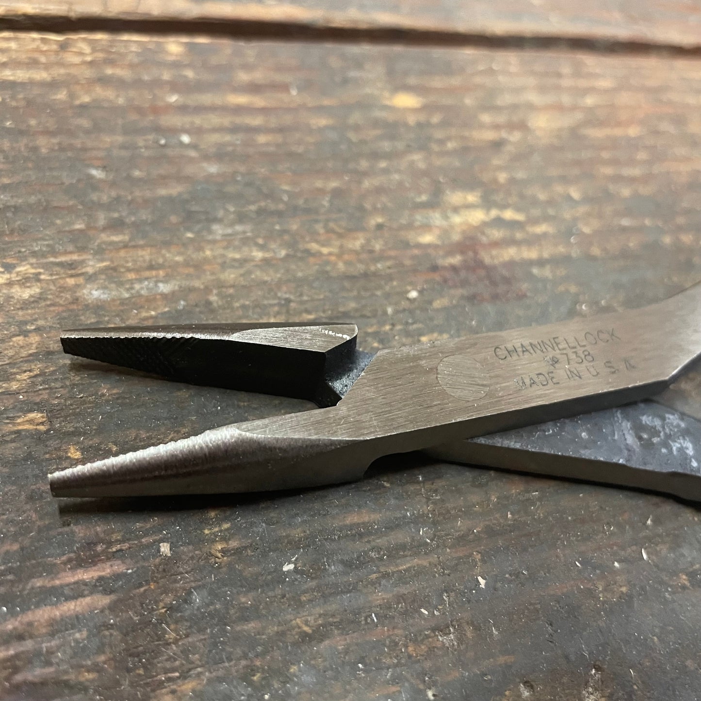 Channellock 8"Long Reach Needle Nose Pliers (738-BULK)