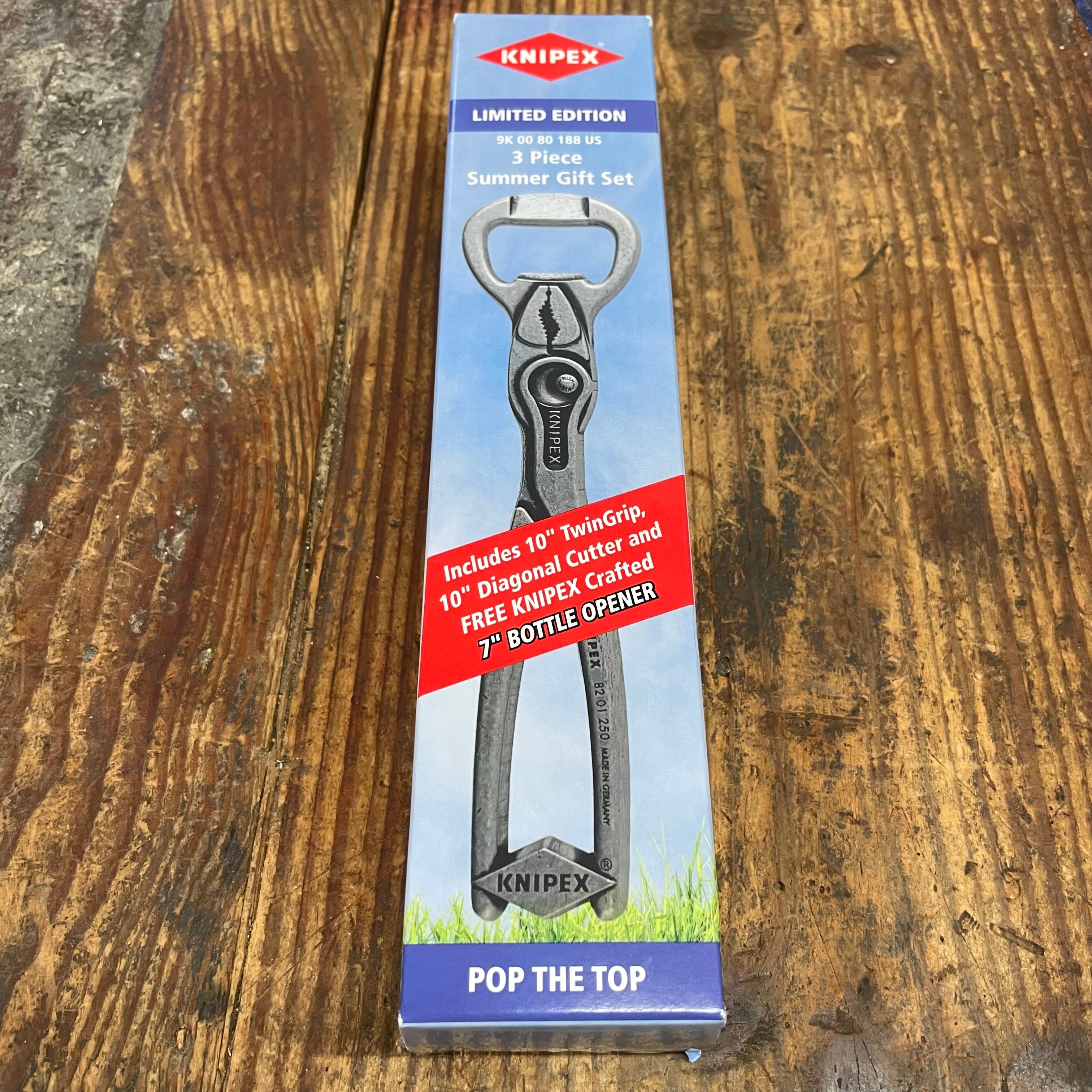 Knipex 3 Pc Summer Gift Set with Free 7