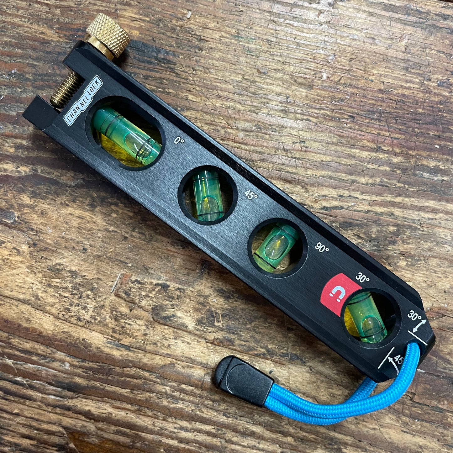 Channellock 6.5" Magnetic Electrician's Aluminum Billet Torpedo Level (6200-0065)