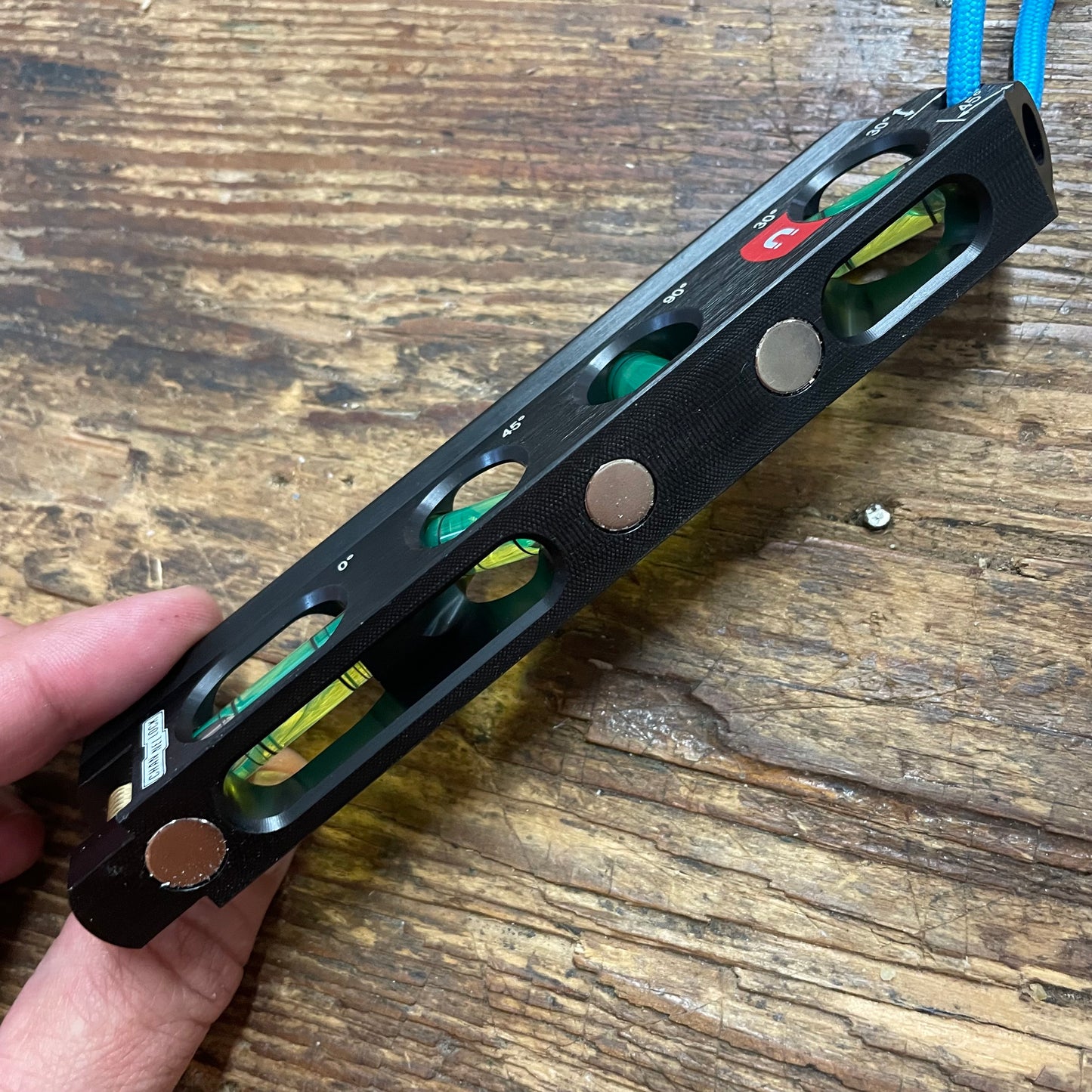 Channellock 6.5" Magnetic Electrician's Aluminum Billet Torpedo Level (6200-0065)
